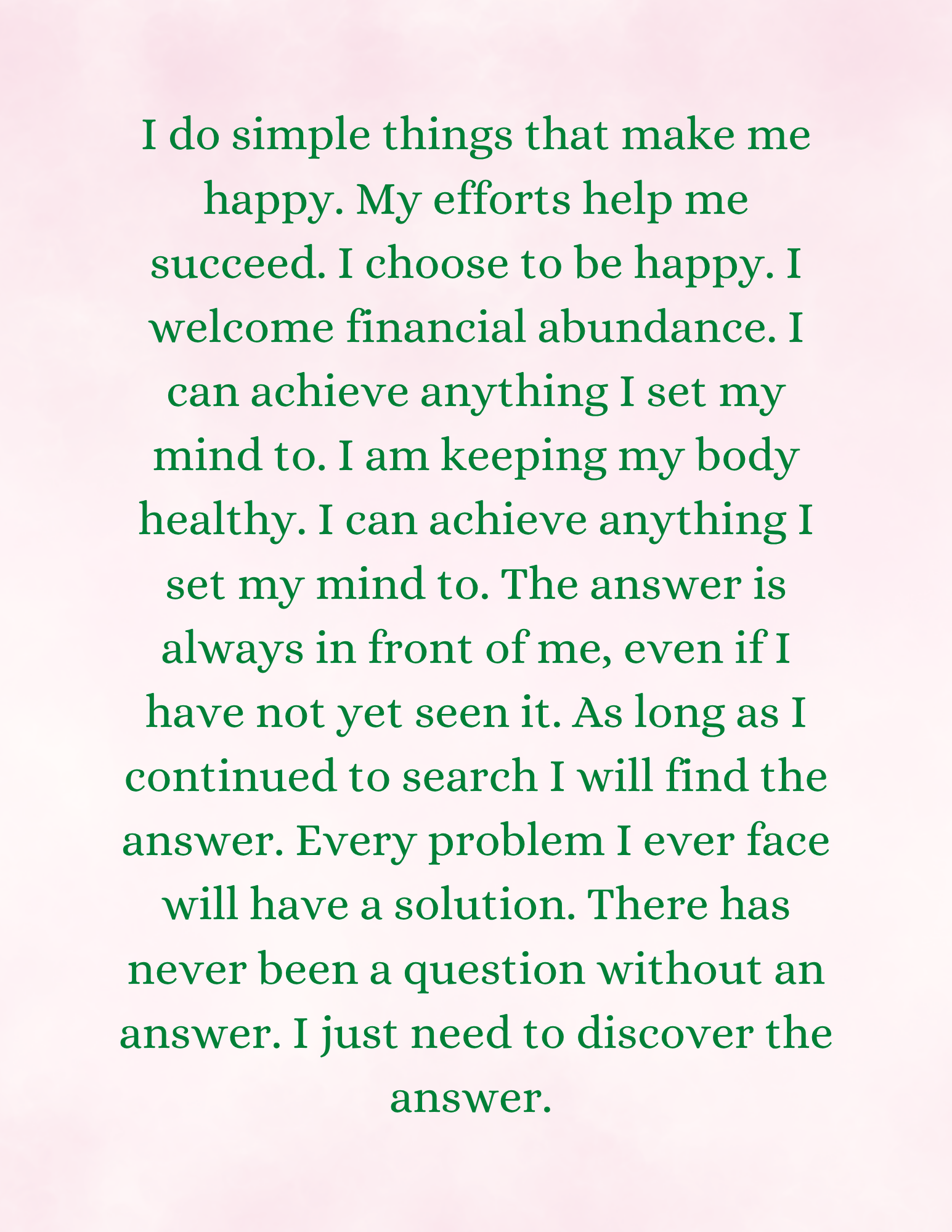 1000 Positive Affirmation for Women