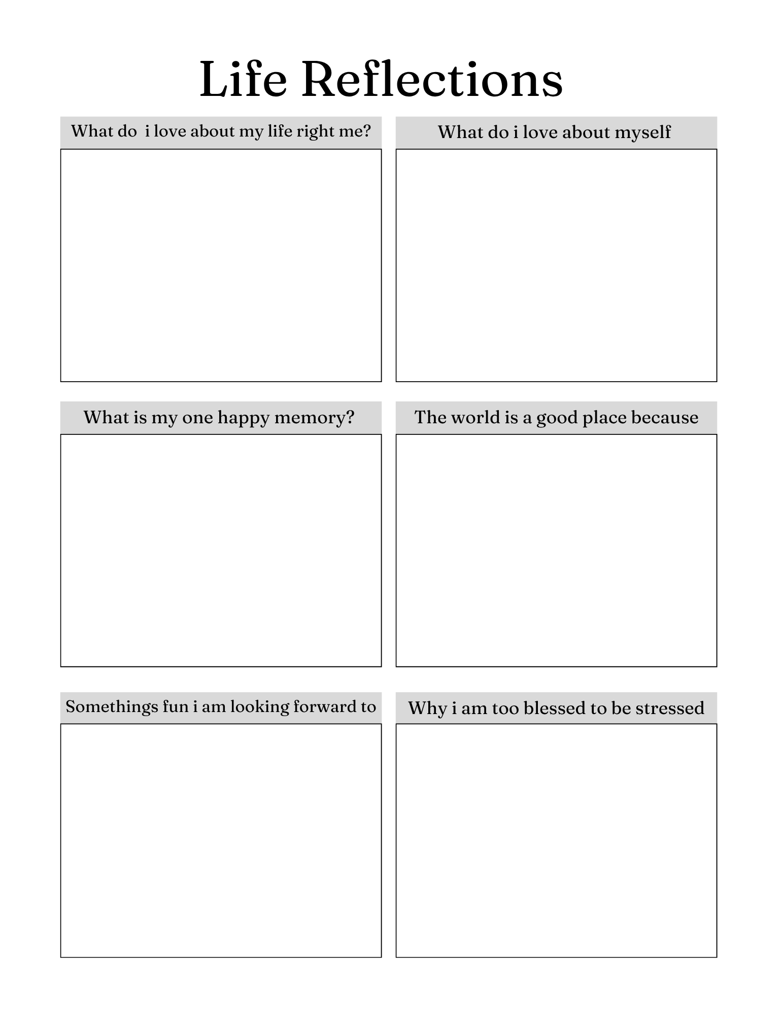 Serenity Prayer Journal