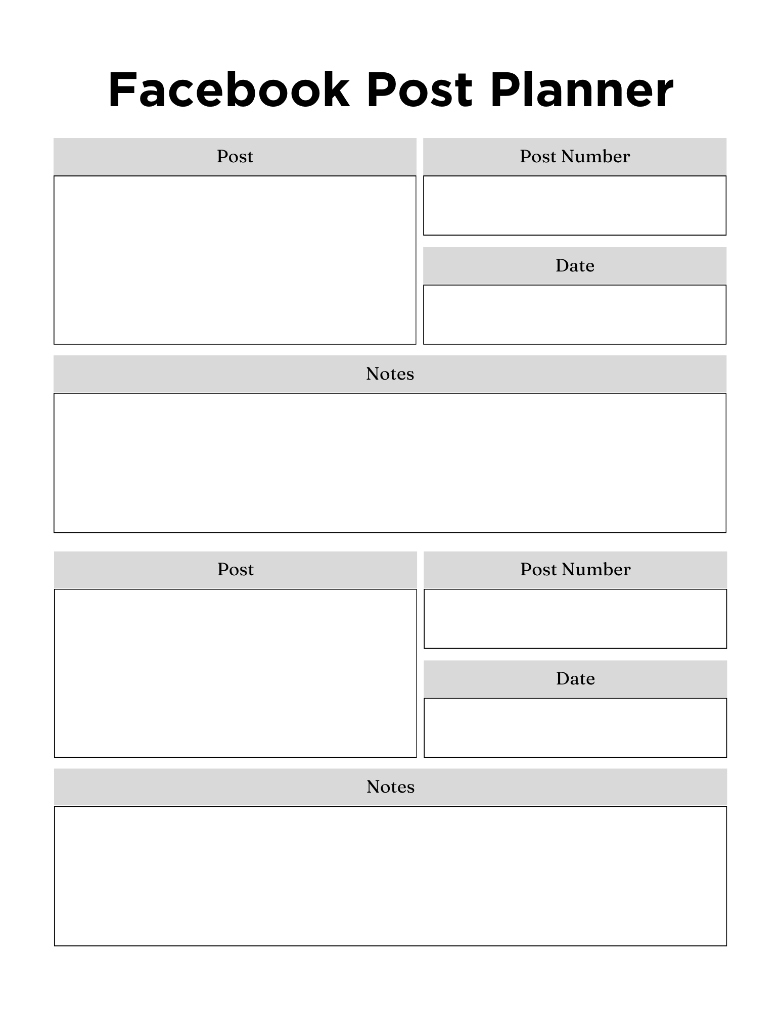 Side Hustle Planner