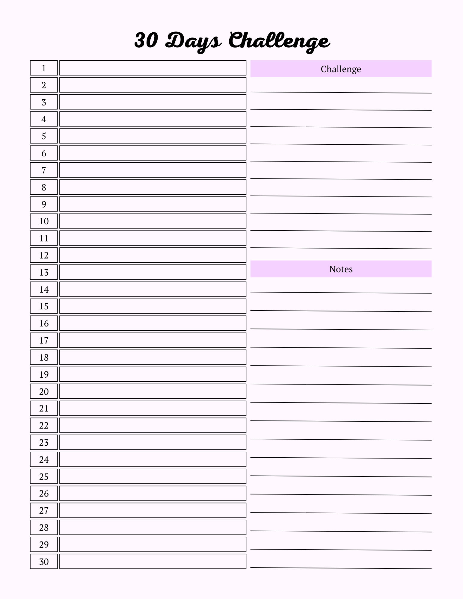 Colorful Self Care Planner