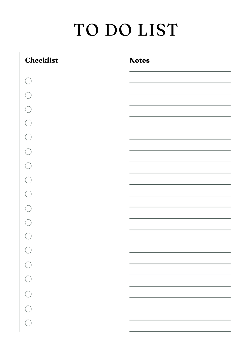 Household Management Planner