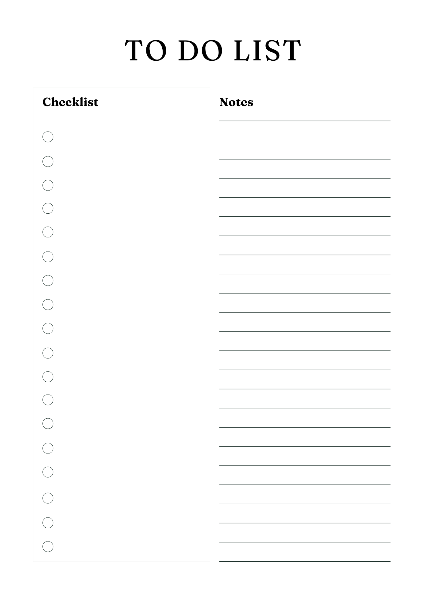 Household Management Planner