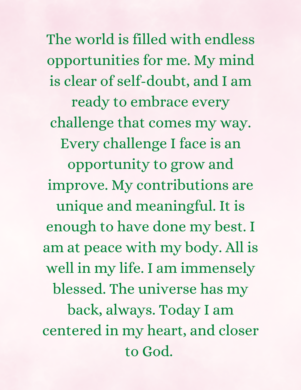 1000 Positive Affirmation for Women