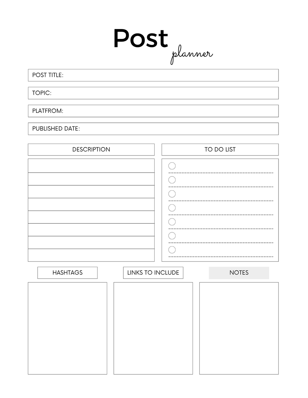 115 Pages Editable Canva Template