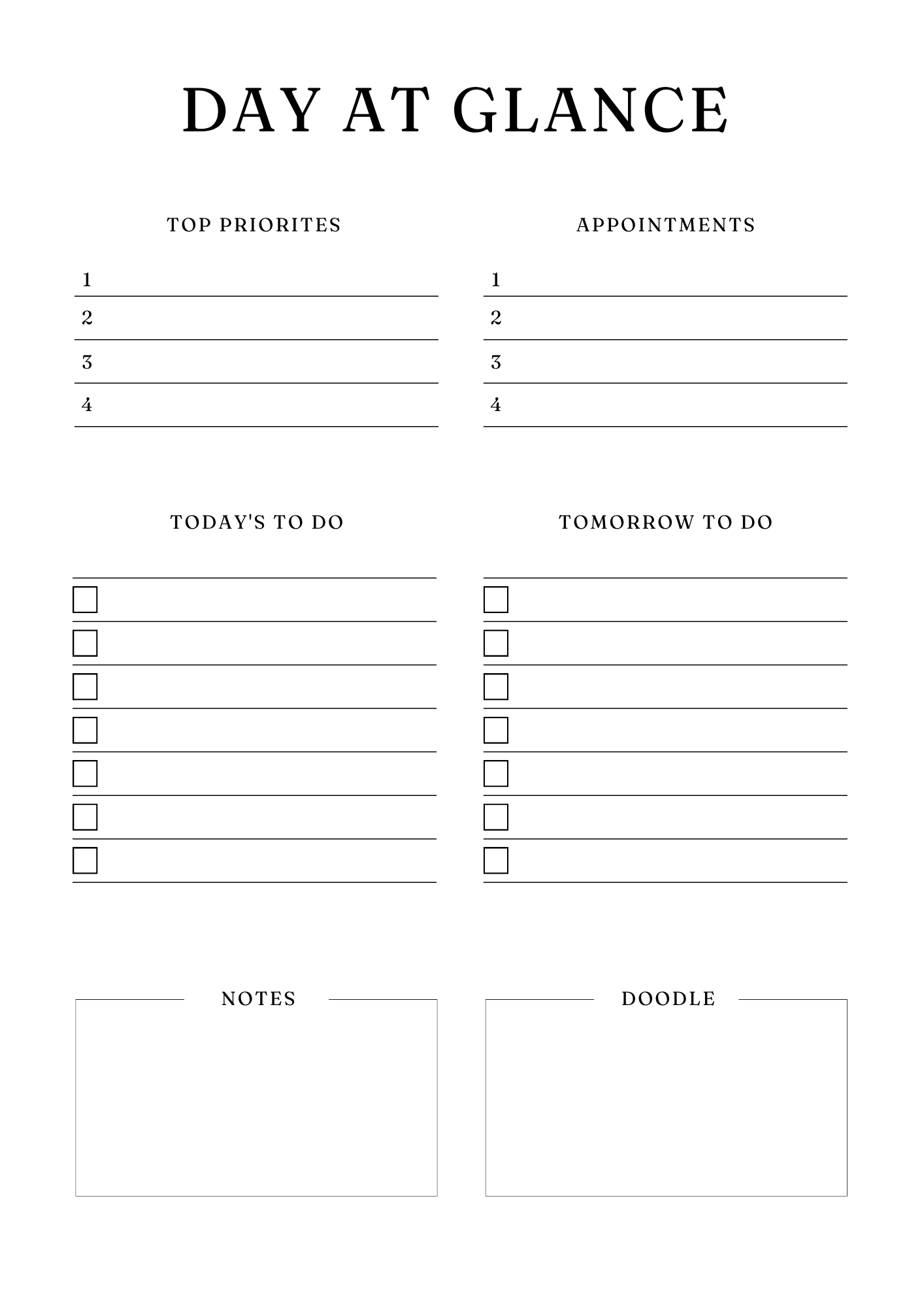 Household Management Planner