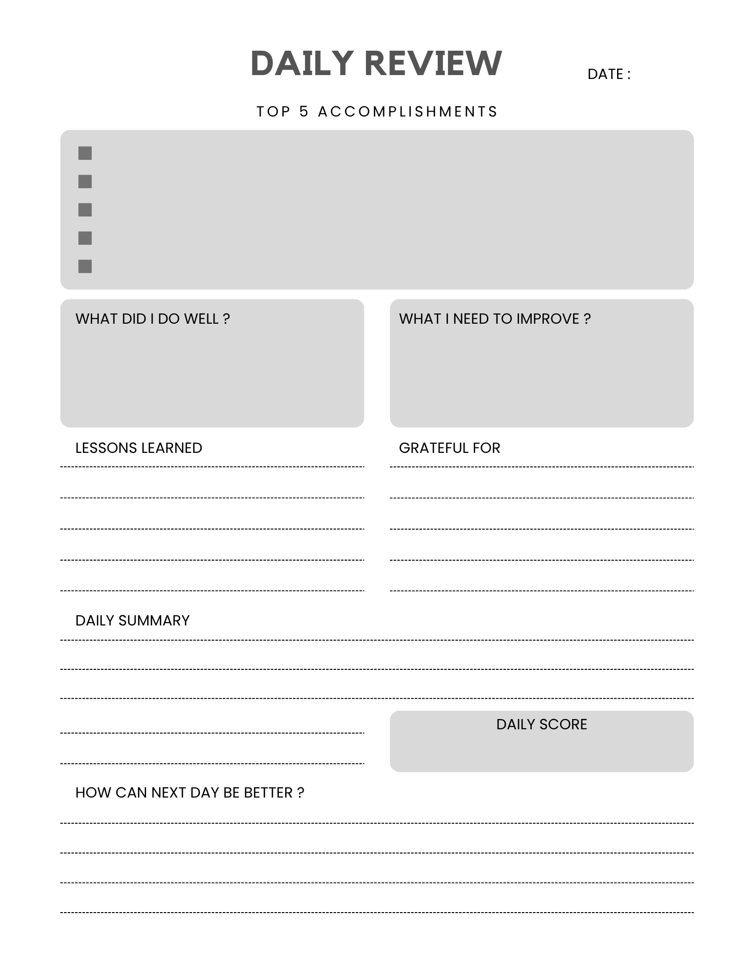 Small Business Planner
