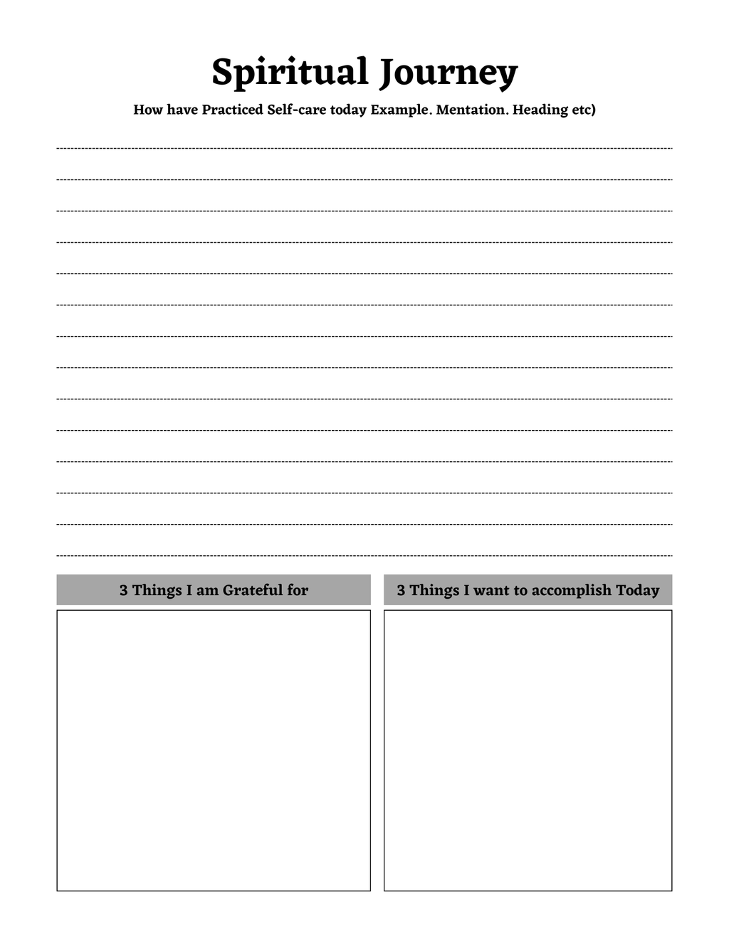 Spiritual Awakening Workbook