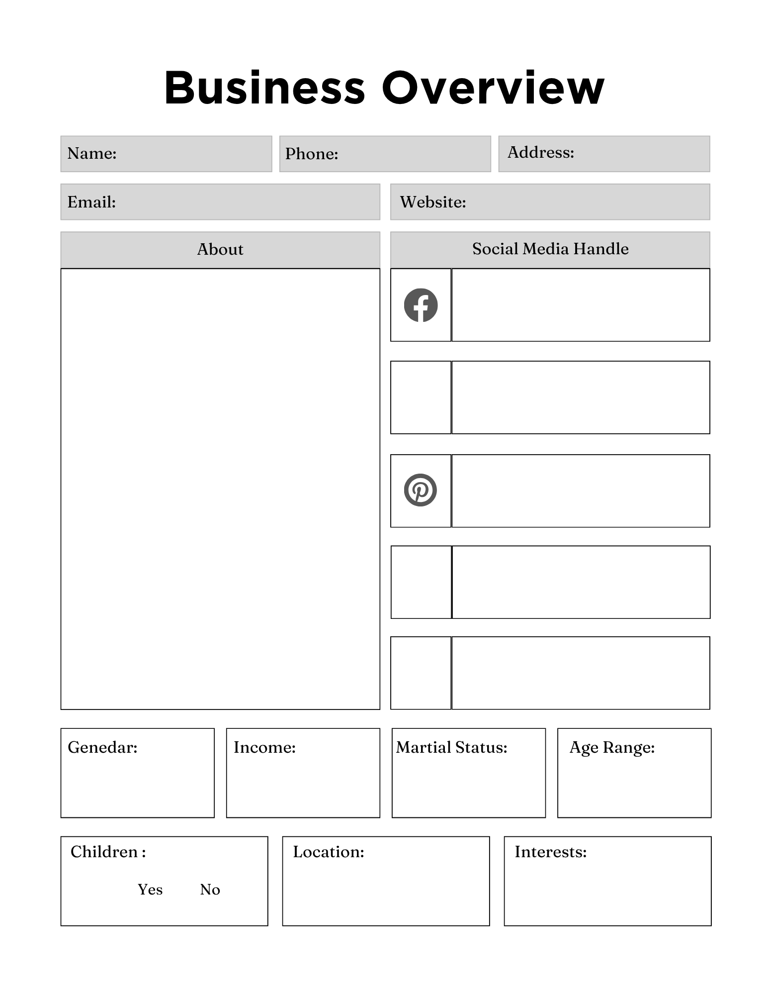 Side Hustle Planner