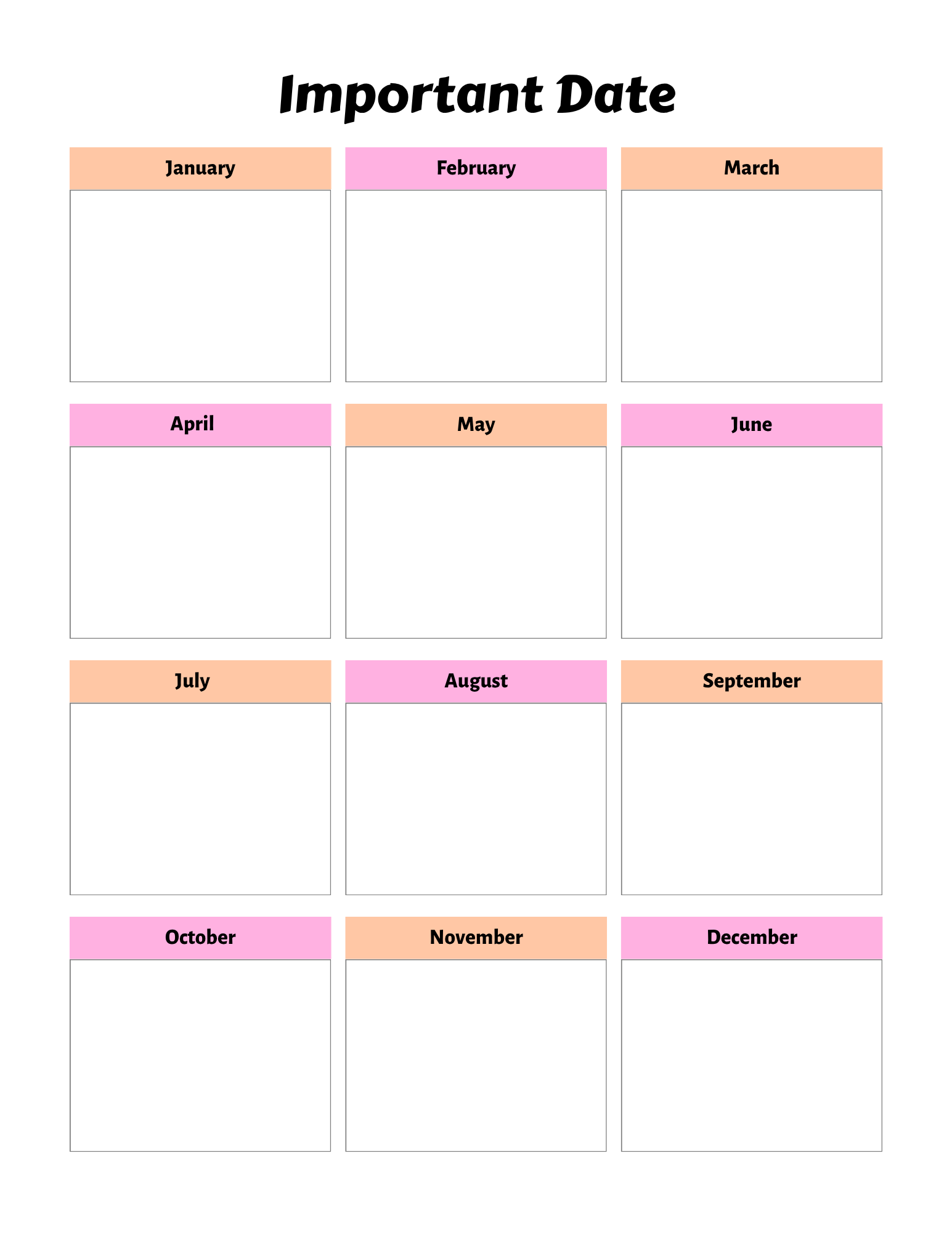 Summer Adventure Planner