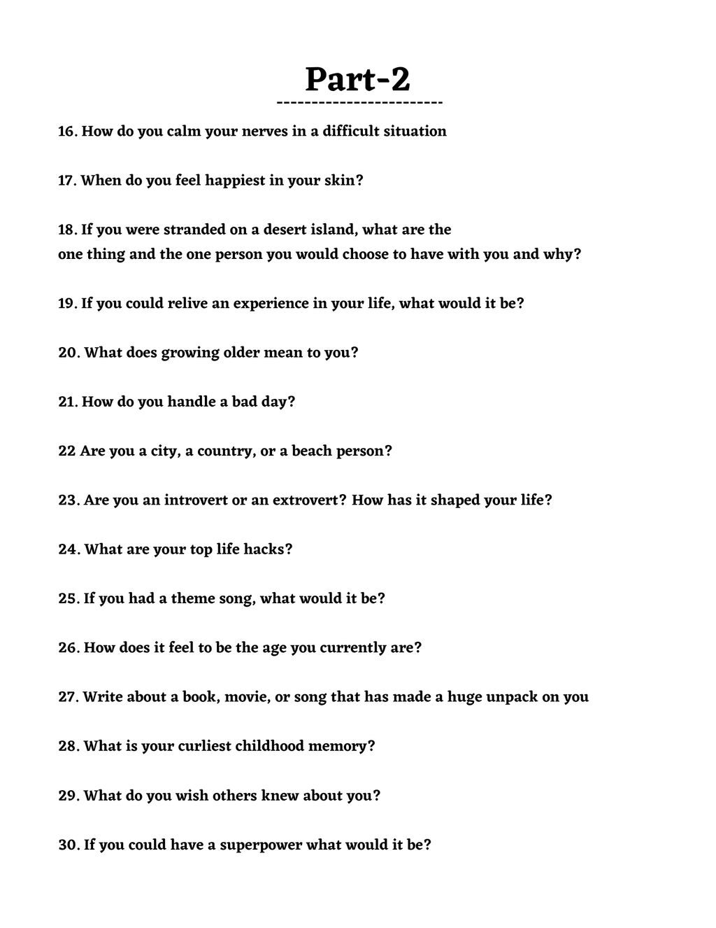 115 Deep Mental Prompts