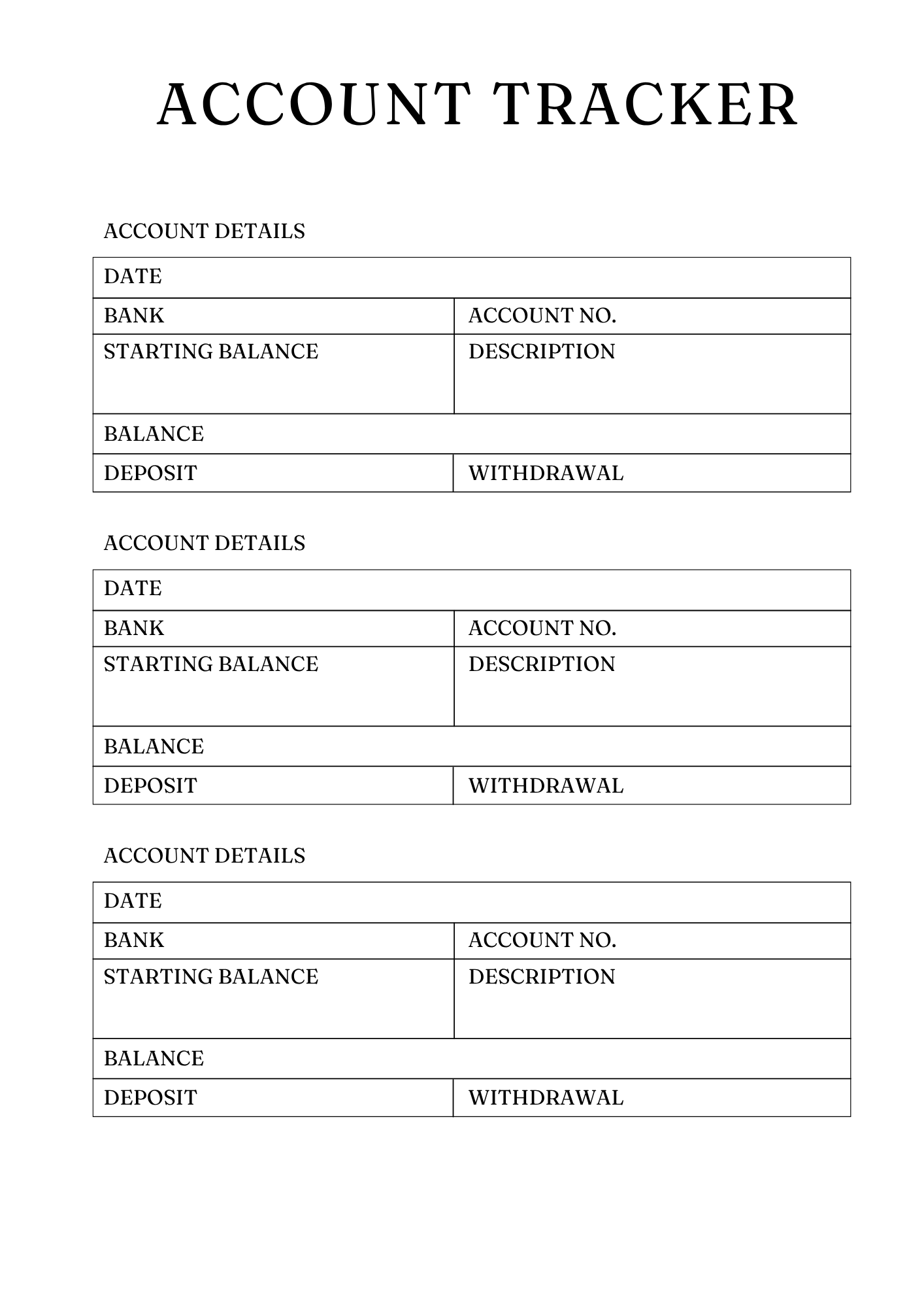 Household Management Planner