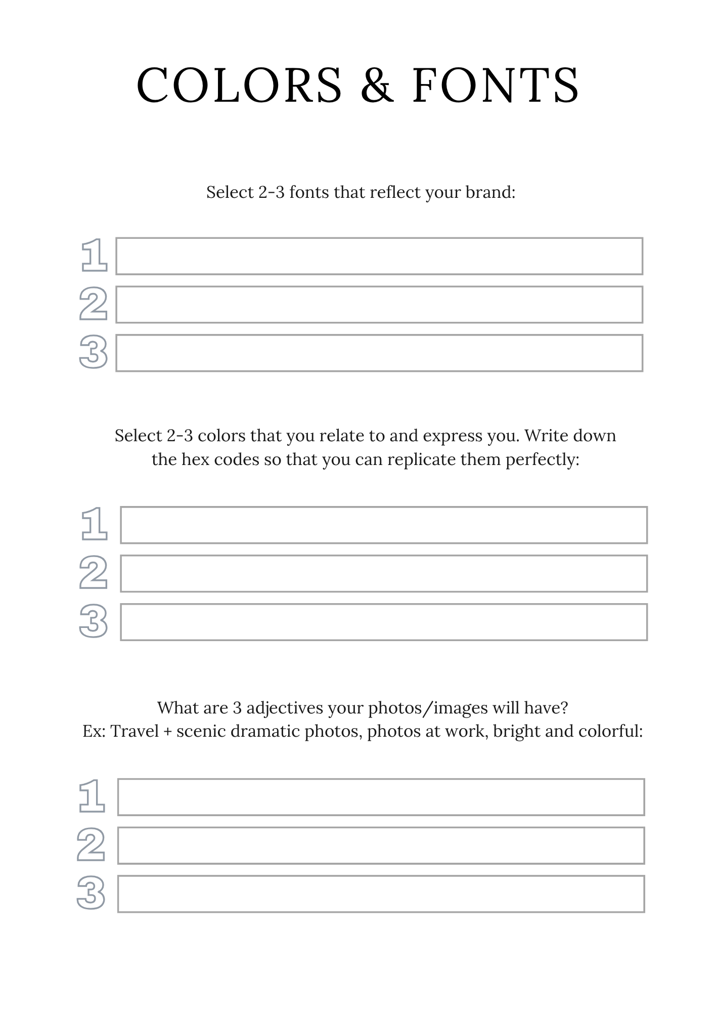 Shopify Success Planner