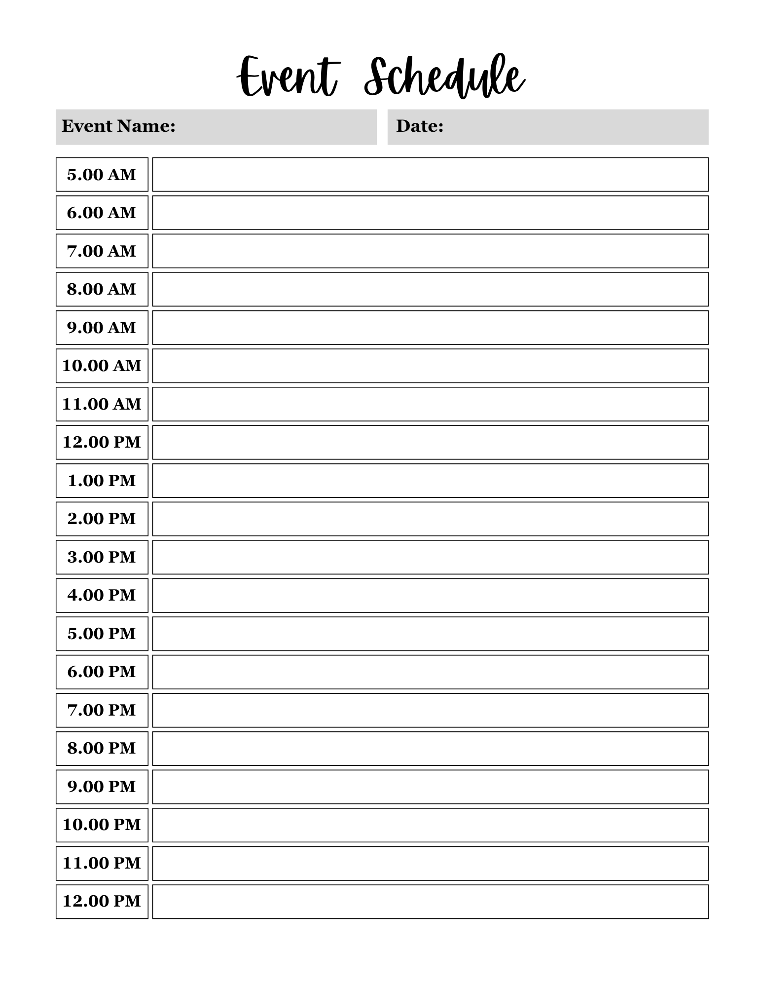 Event Planner