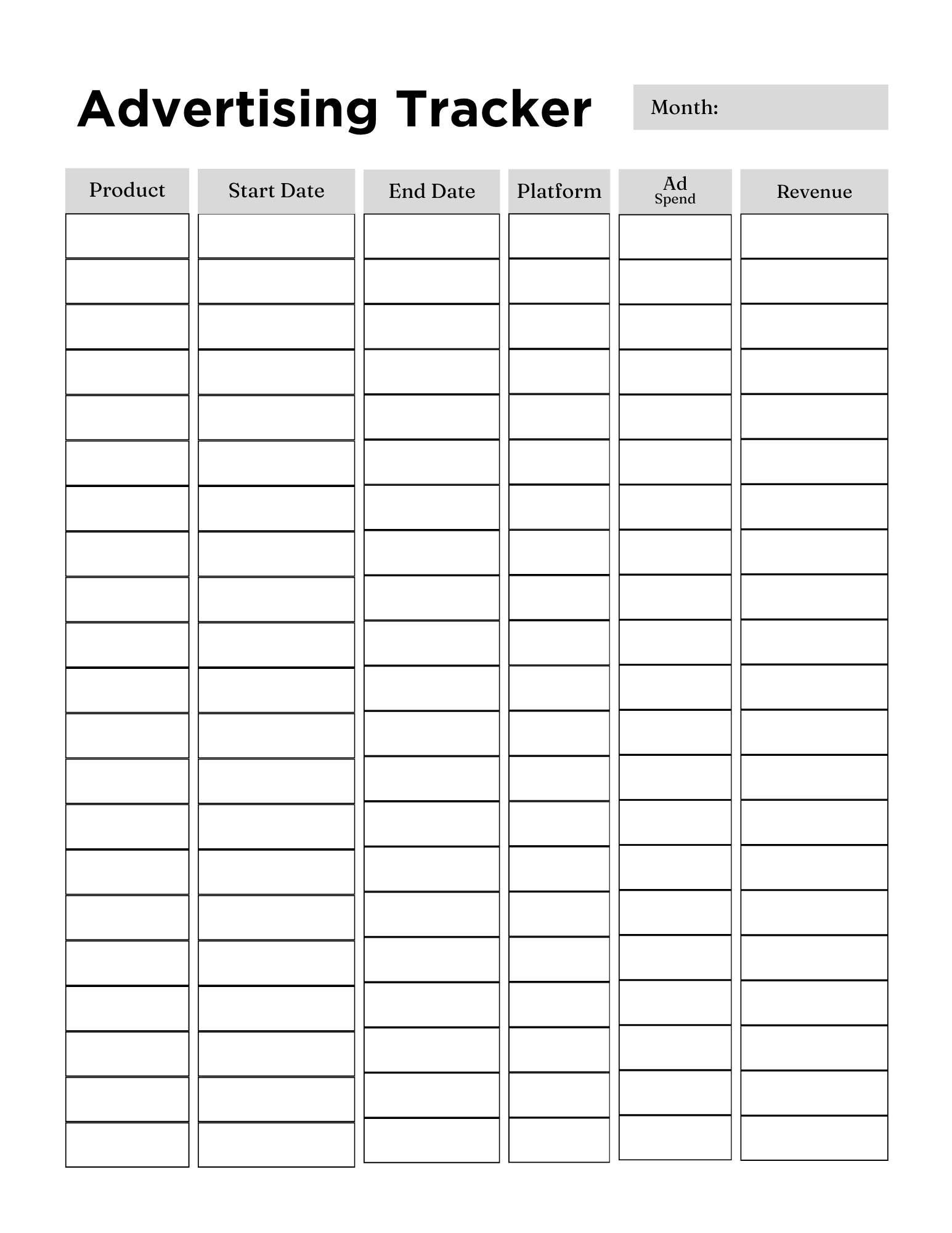 Side Hustle Planner