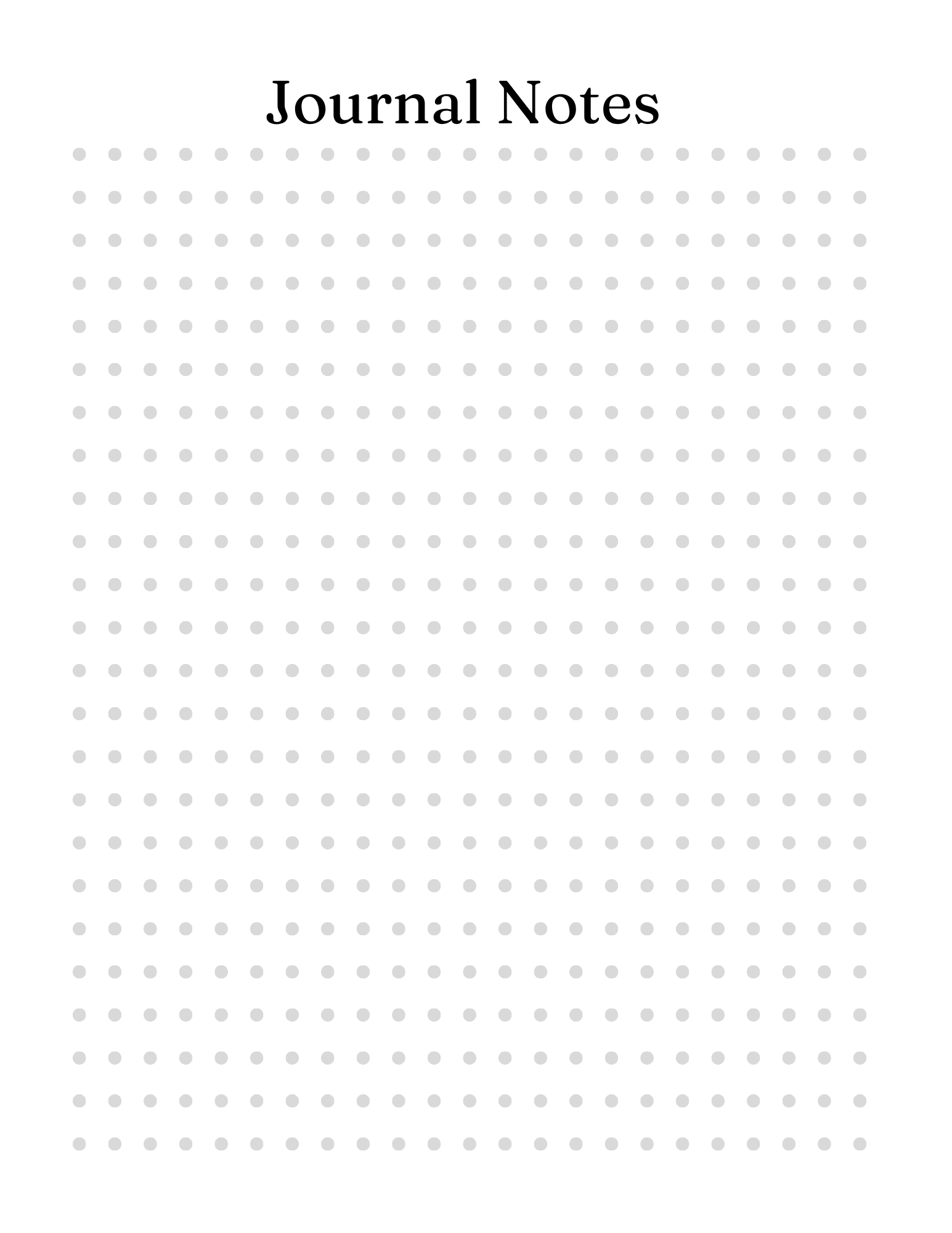 Serenity Prayer Journal