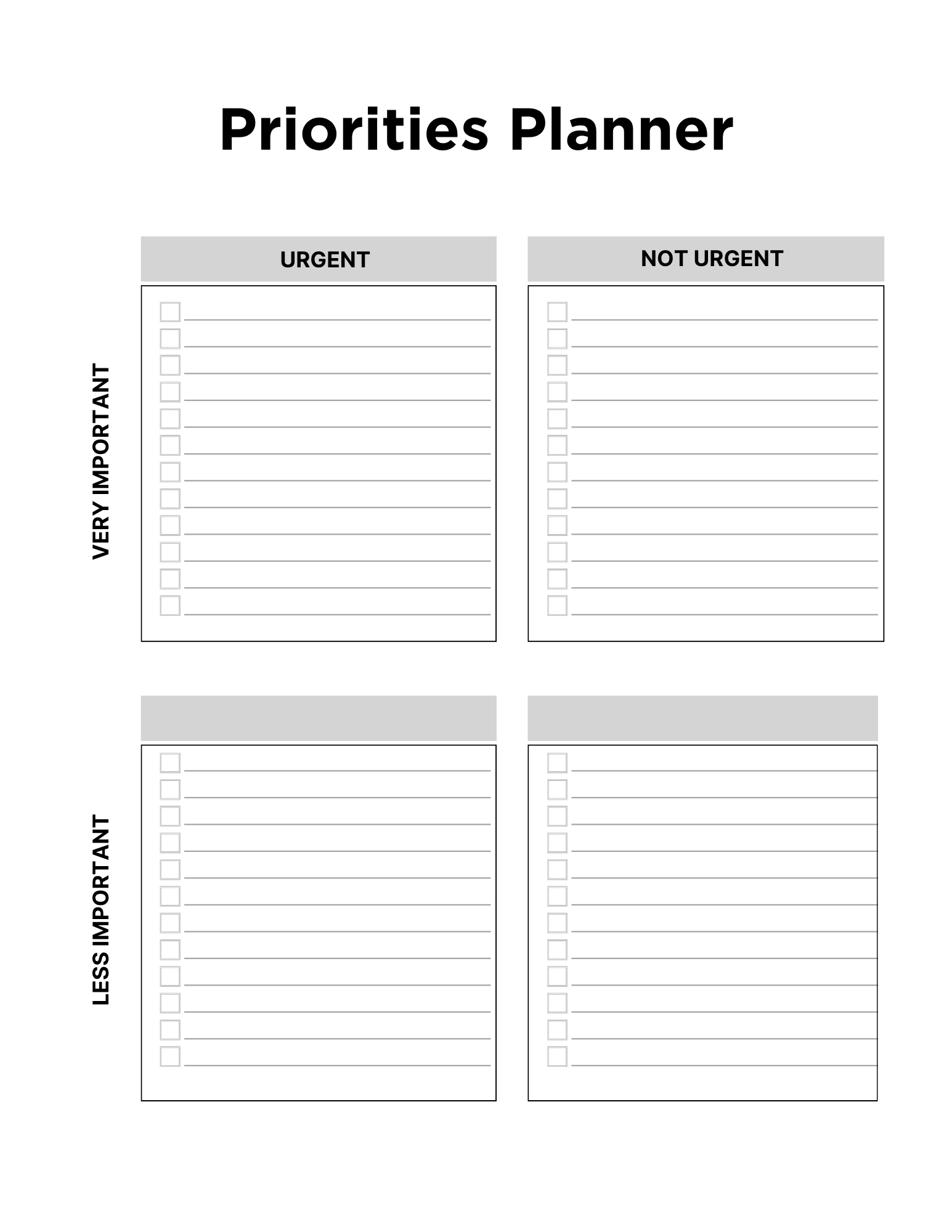 Side Hustle Planner