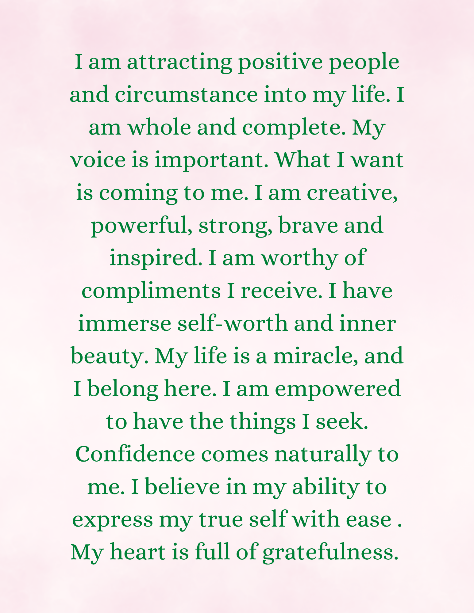 1000 Positive Affirmation for Women