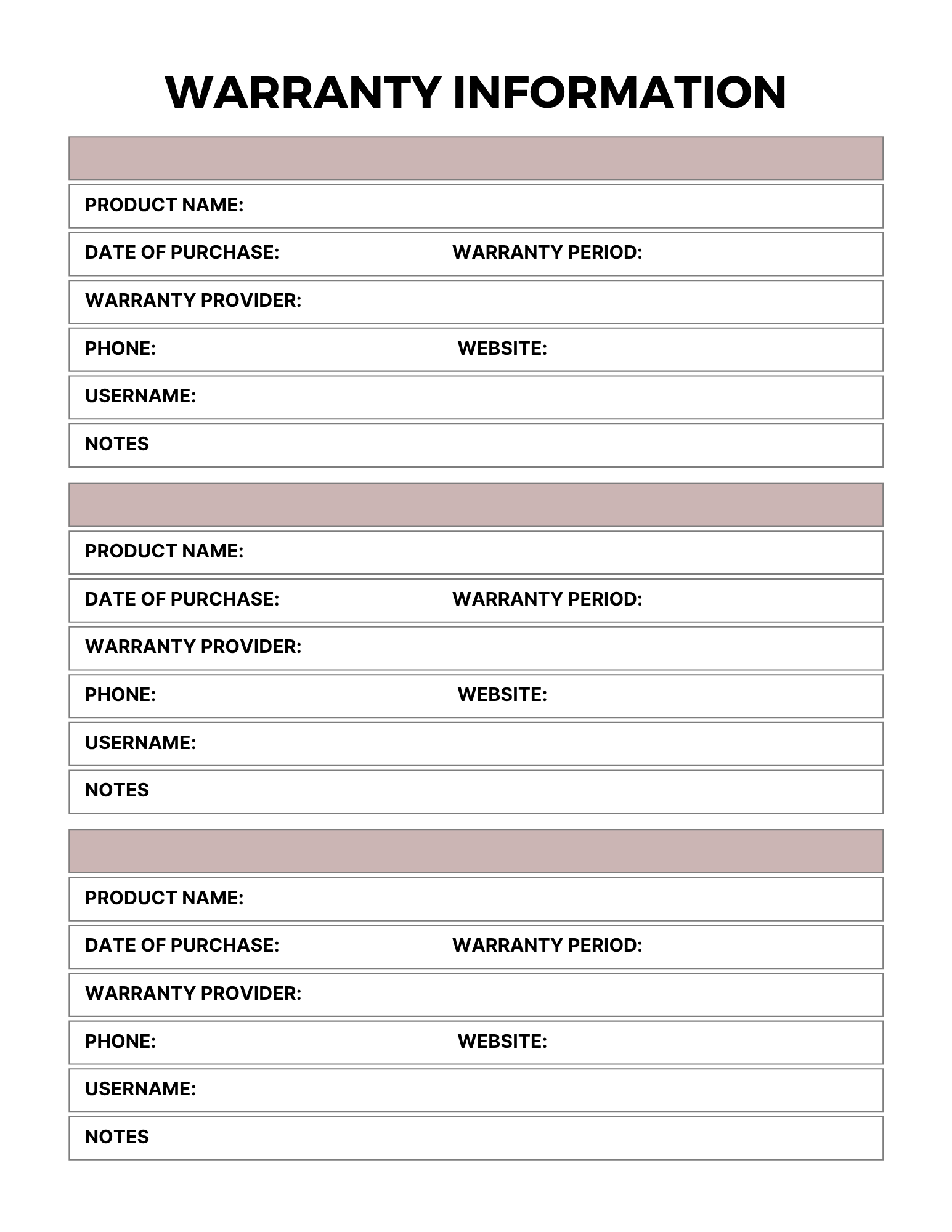 Home Maintenance Planner