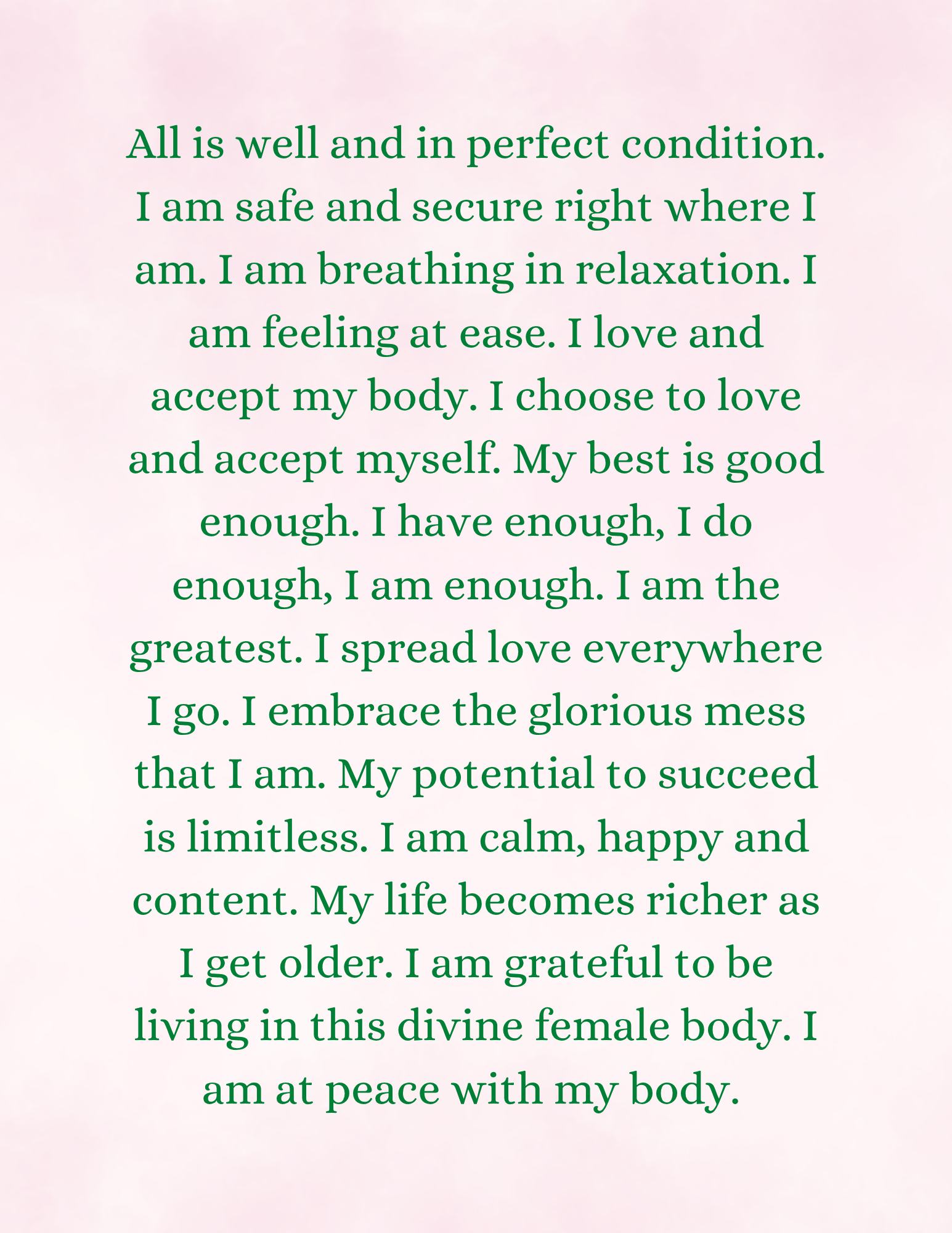 1000 Positive Affirmation for Women