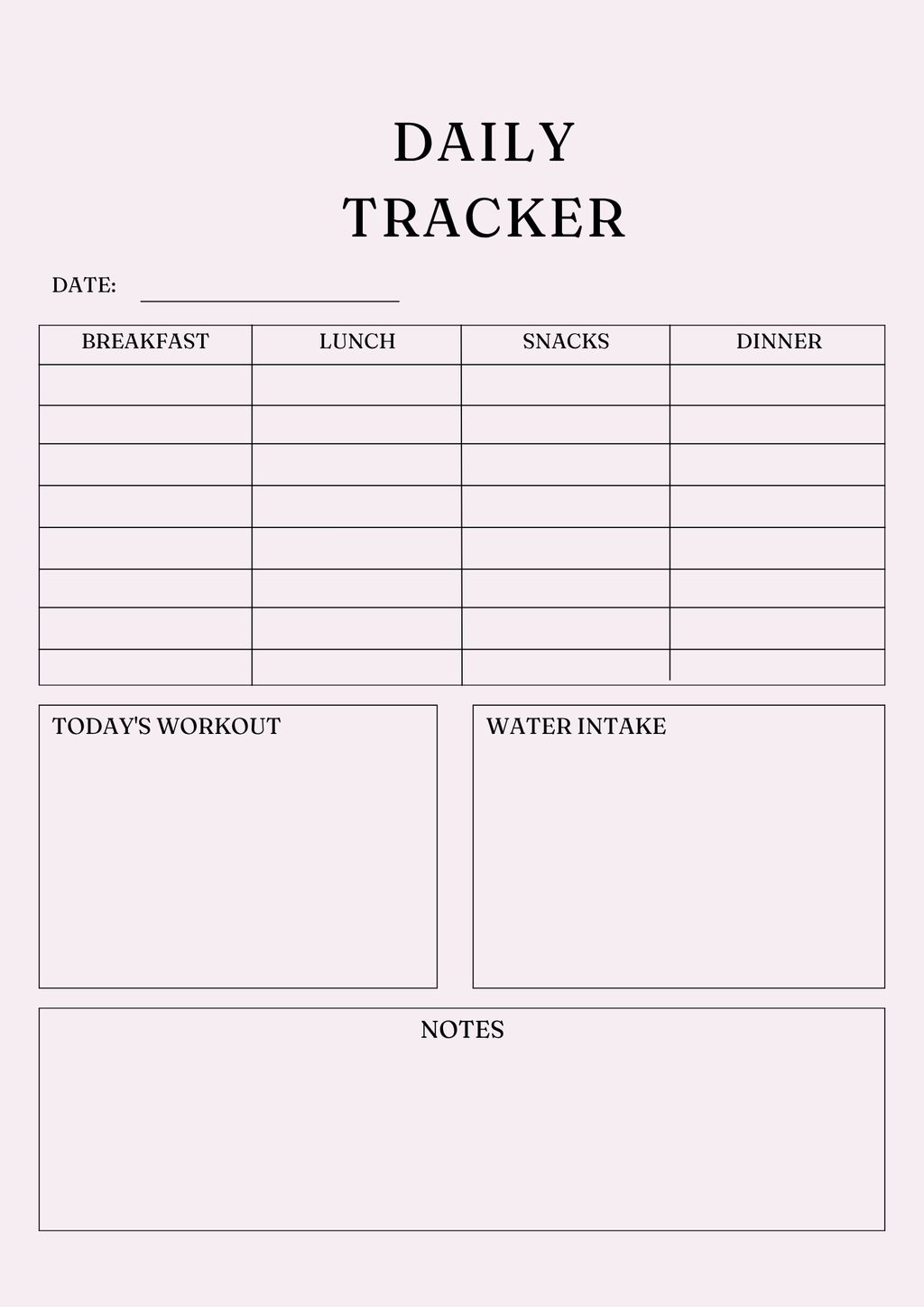 Ultimate Nutrition Wellness Planner