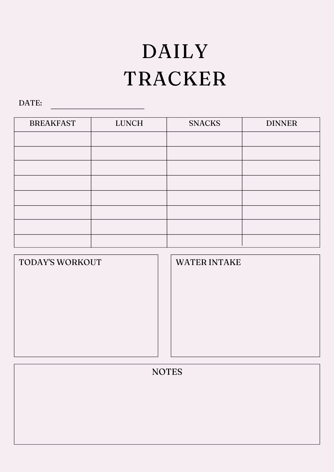 Ultimate Nutrition Wellness Planner