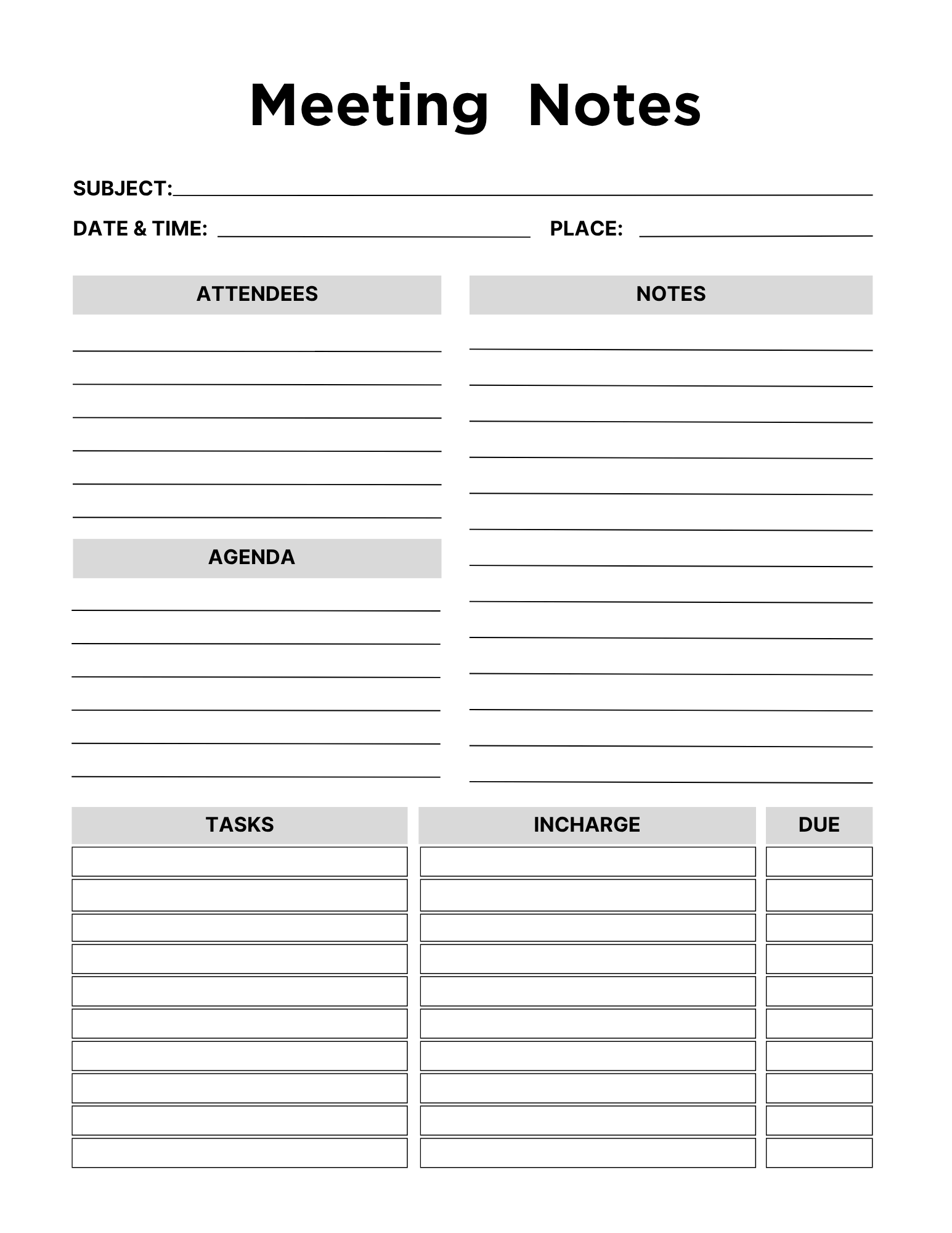 Side Hustle Planner