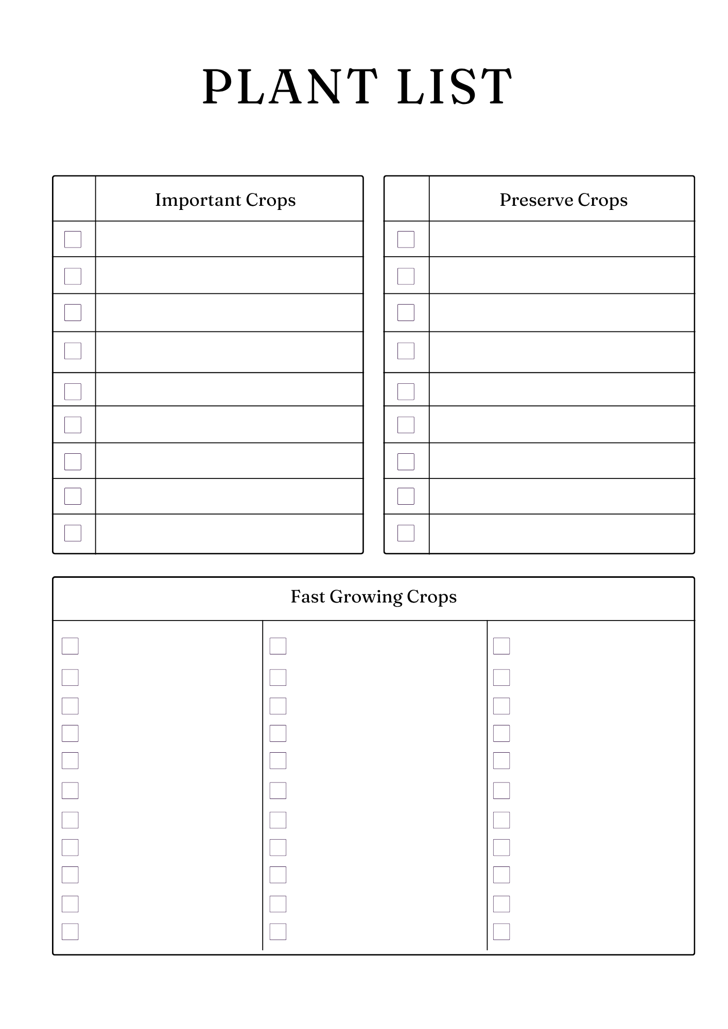 Household Management Planner