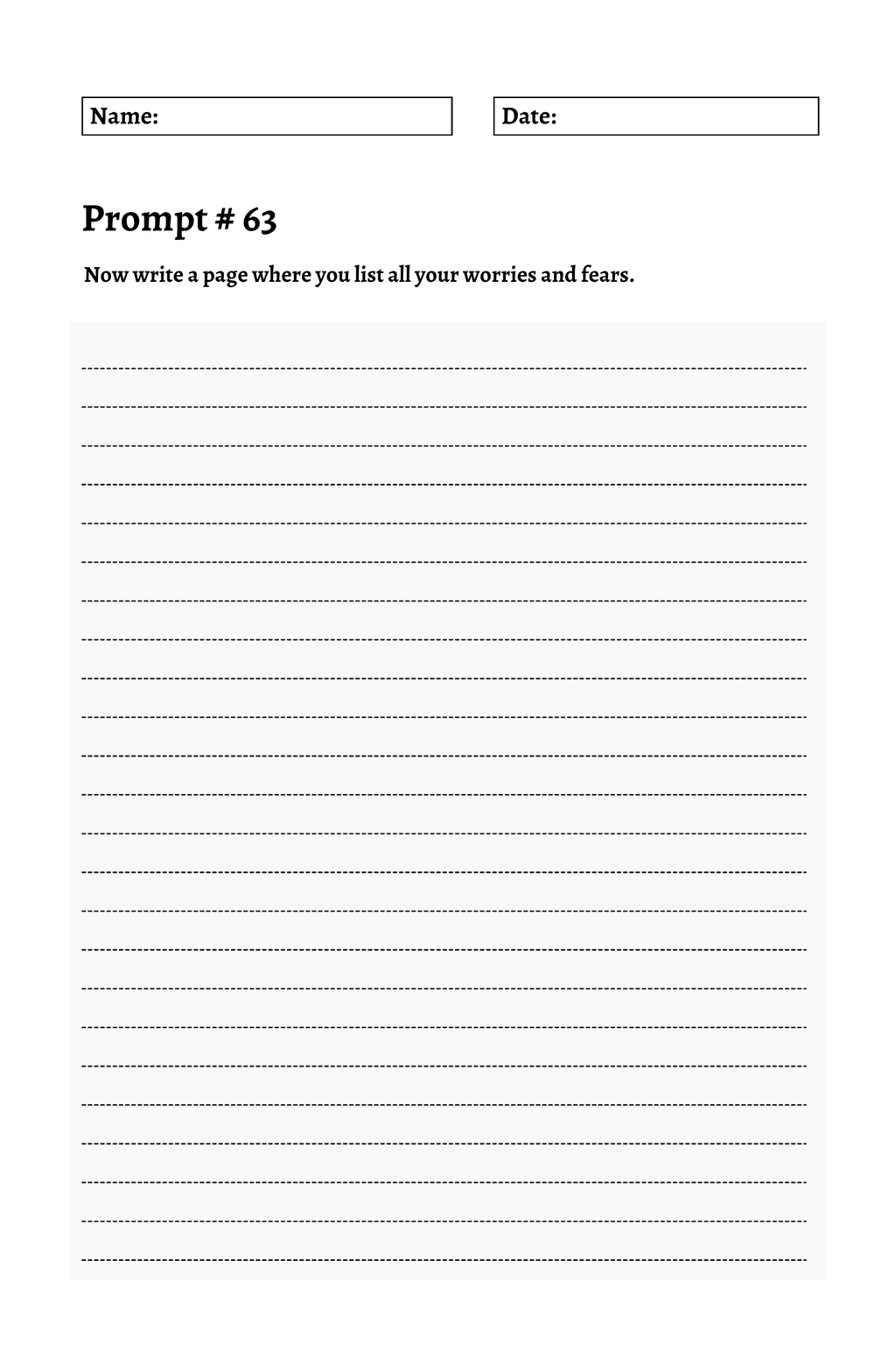 200 Mental Health Journey Prompts