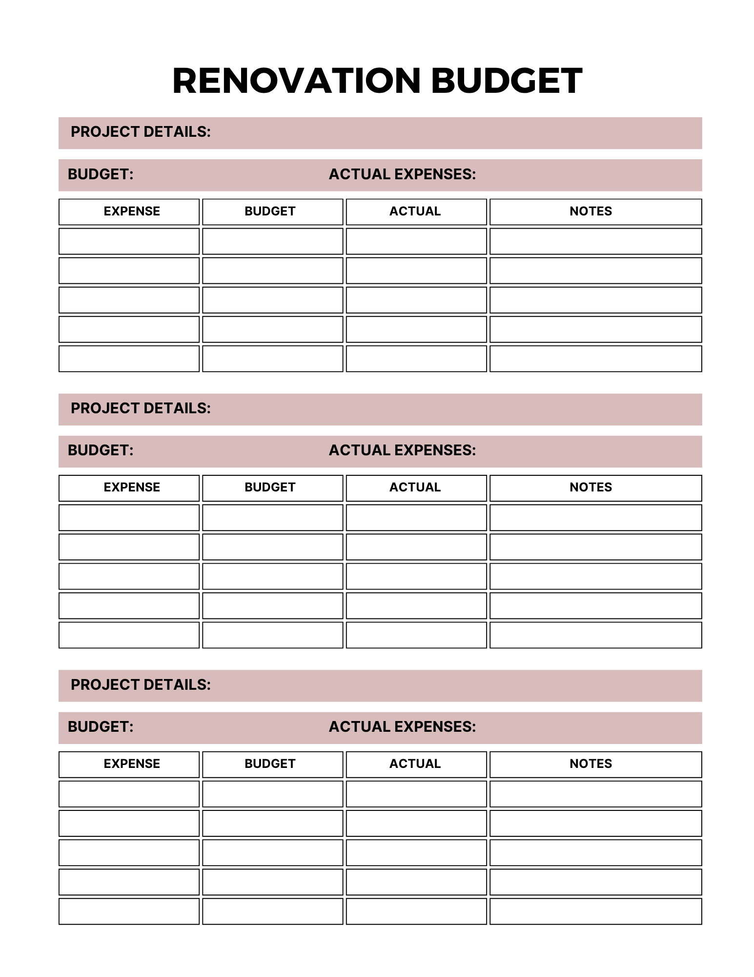 Home Maintenance Planner