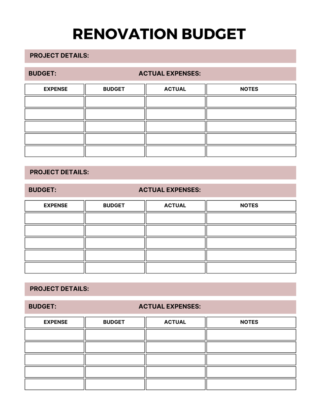 Home Maintenance Planner