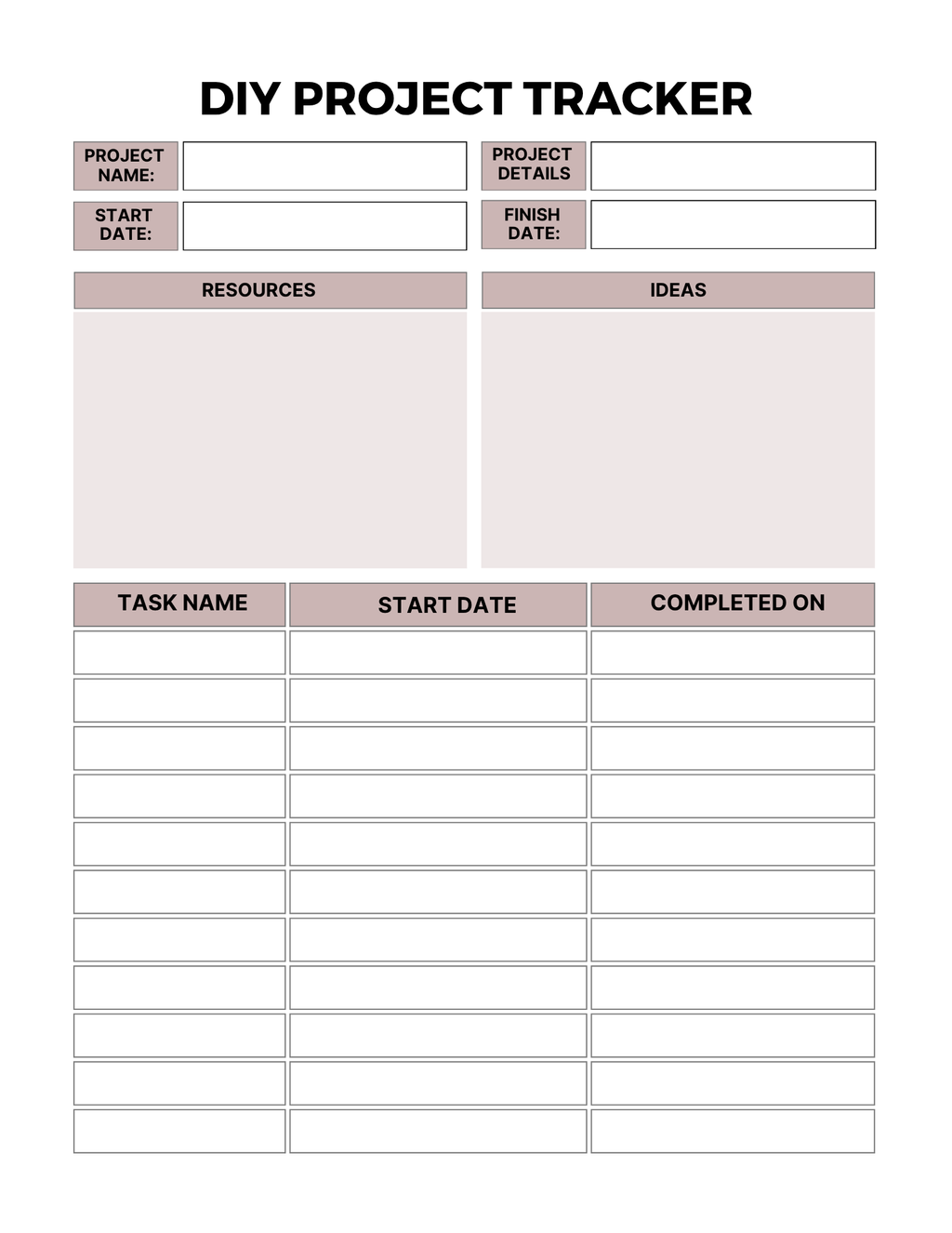 Home Maintenance Planner