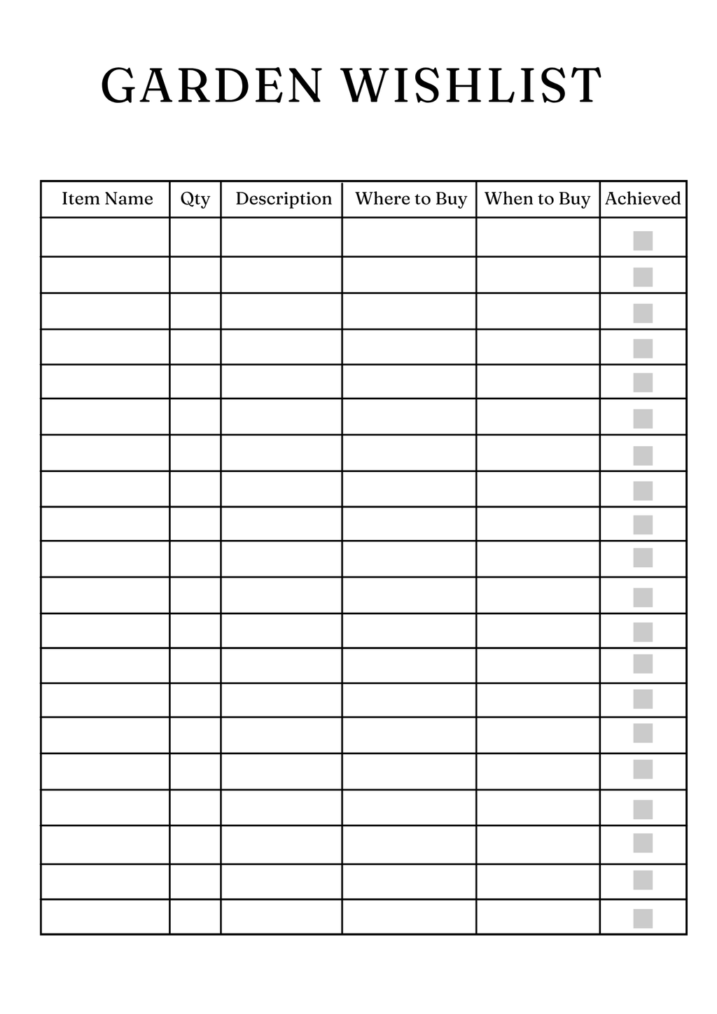 Household Management Planner