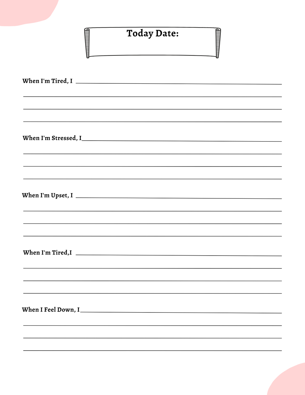 Bliss Gratitude Journal