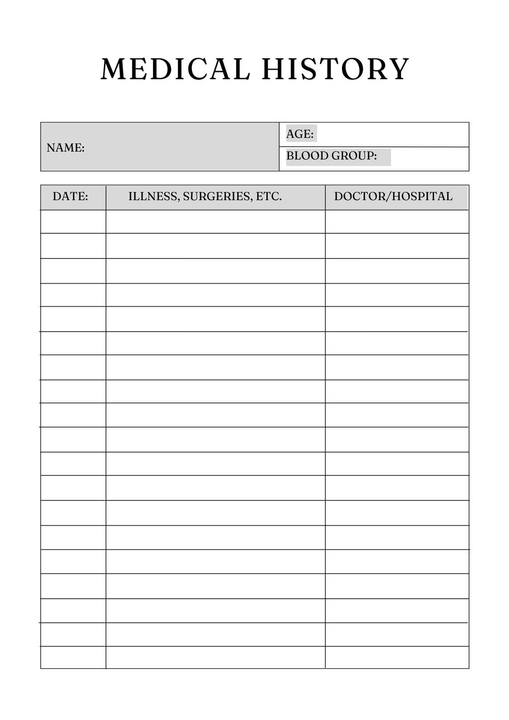 Ultimate Health & Wellness Planner