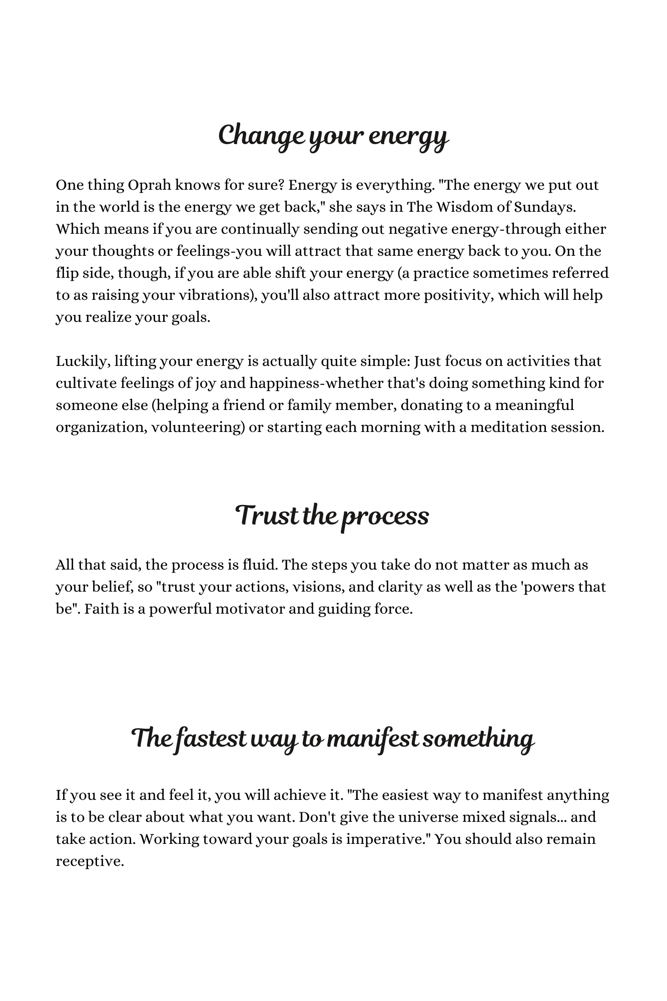 My Flow Daily Manifestation Journal