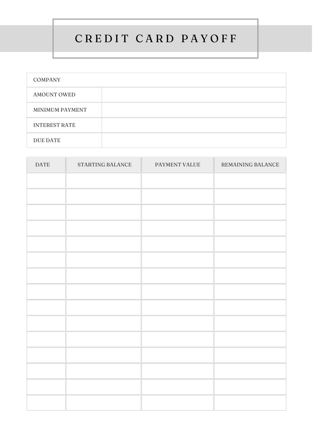 Ultimate Credit Score Tracker