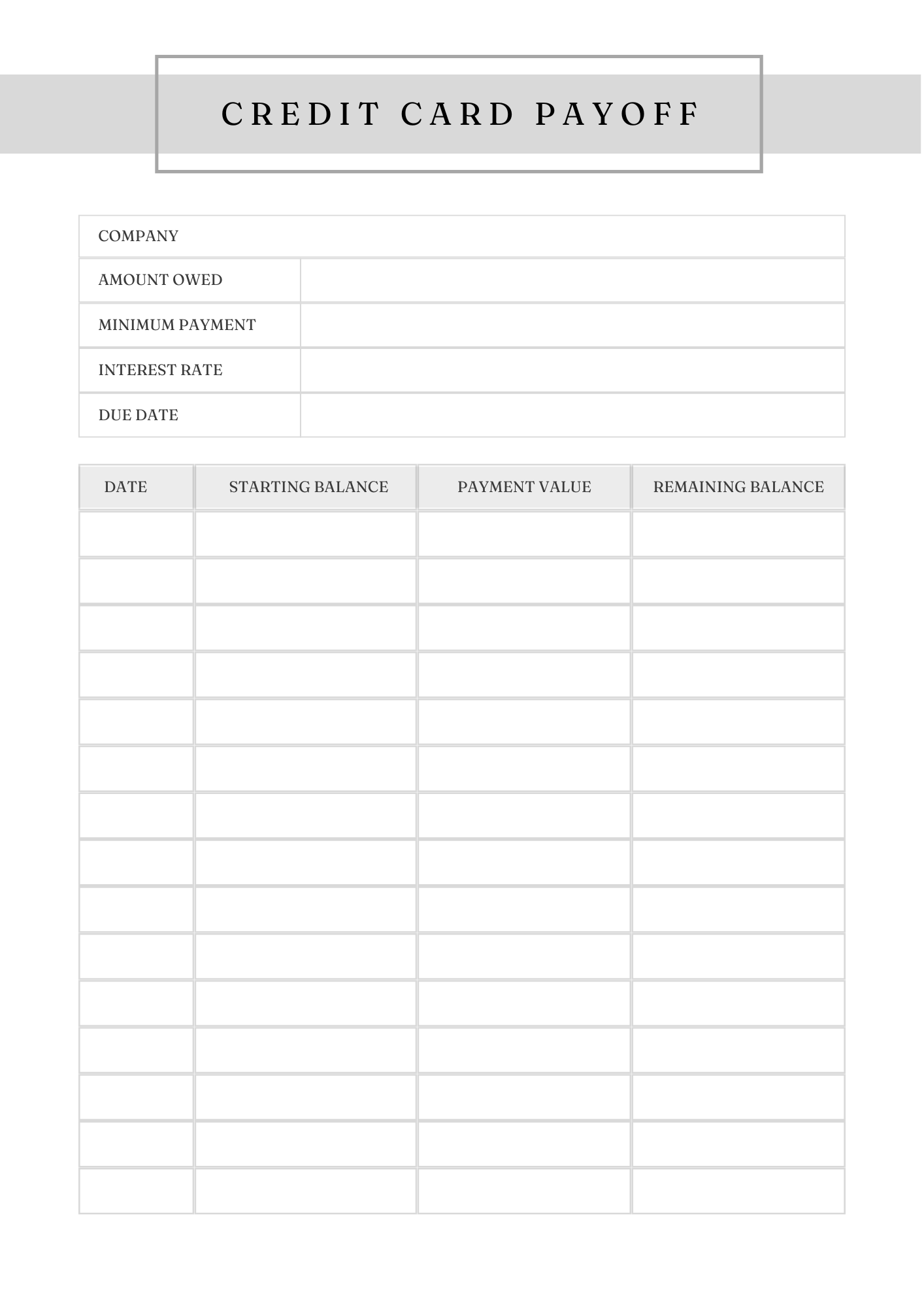 Ultimate Credit Score Tracker