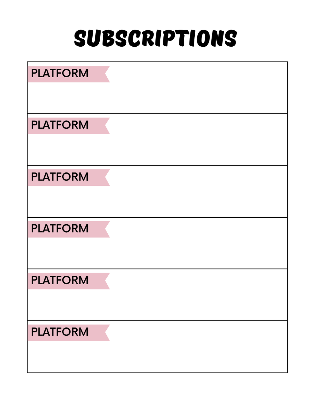 Back -to-school Planner