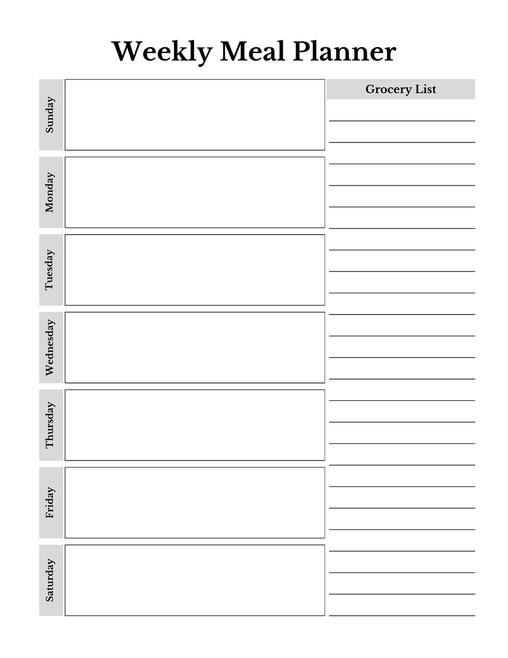 Complete Household Planner