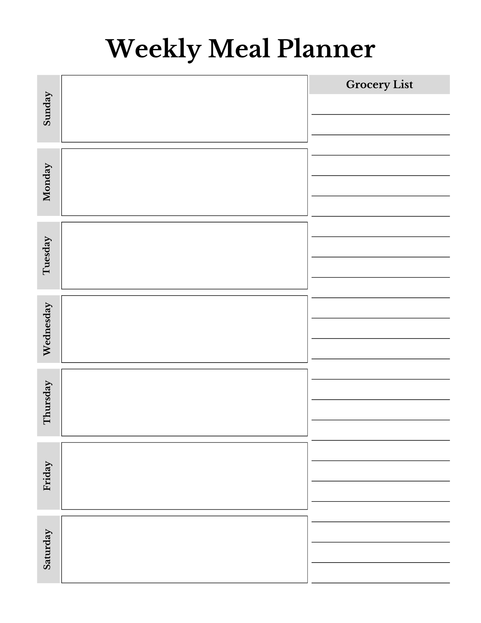 Complete Household Planner