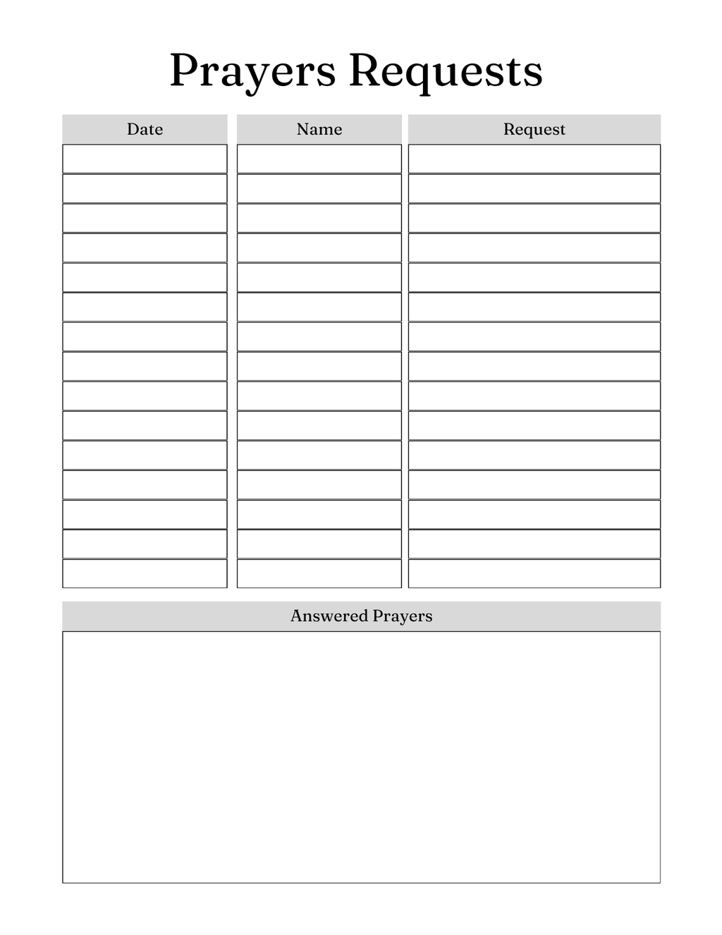 Serenity Prayer Journal