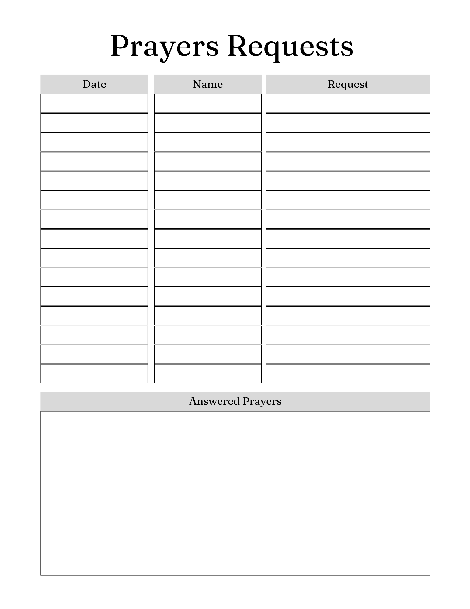 Serenity Prayer Journal