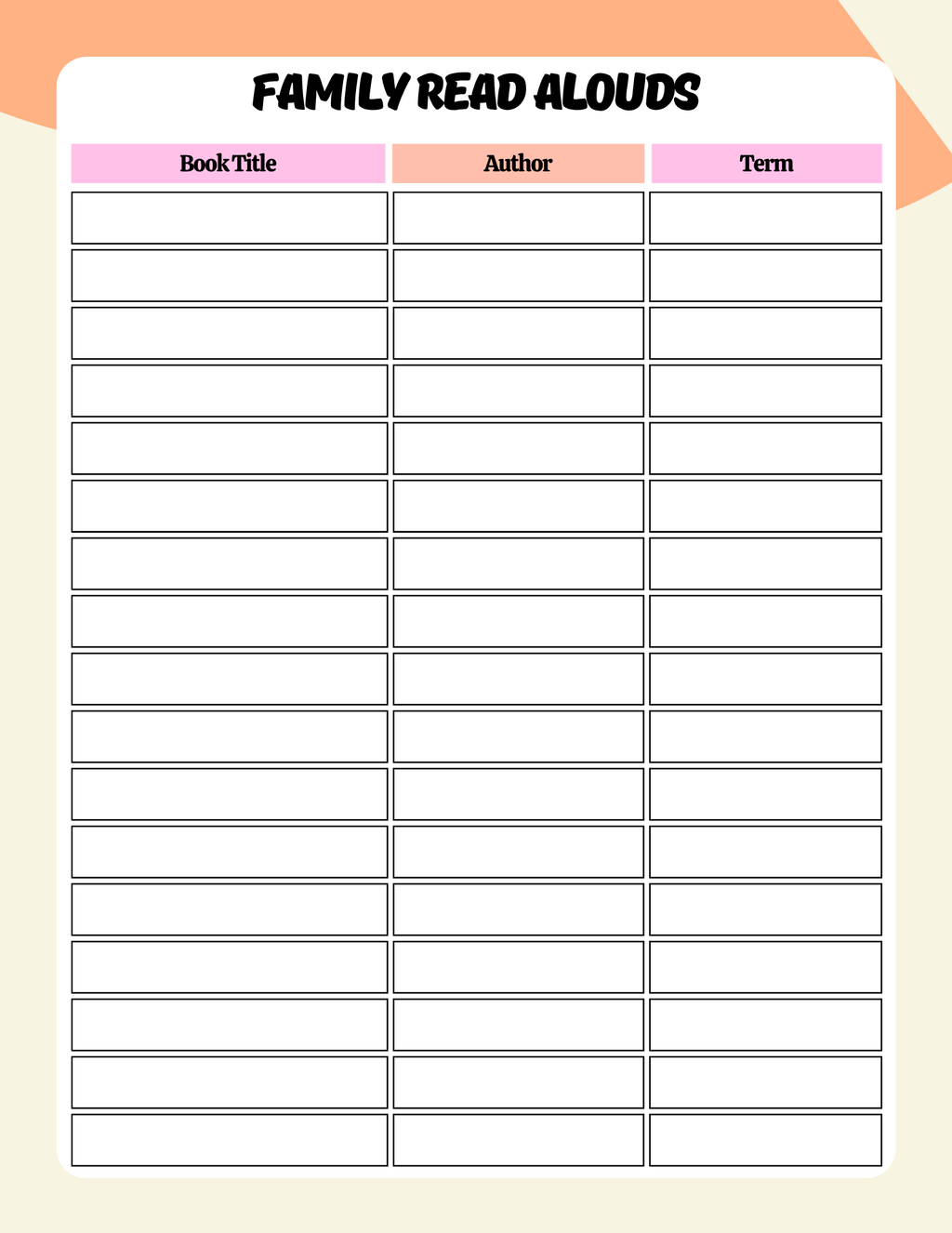 Comprehensive Homeschool Planner