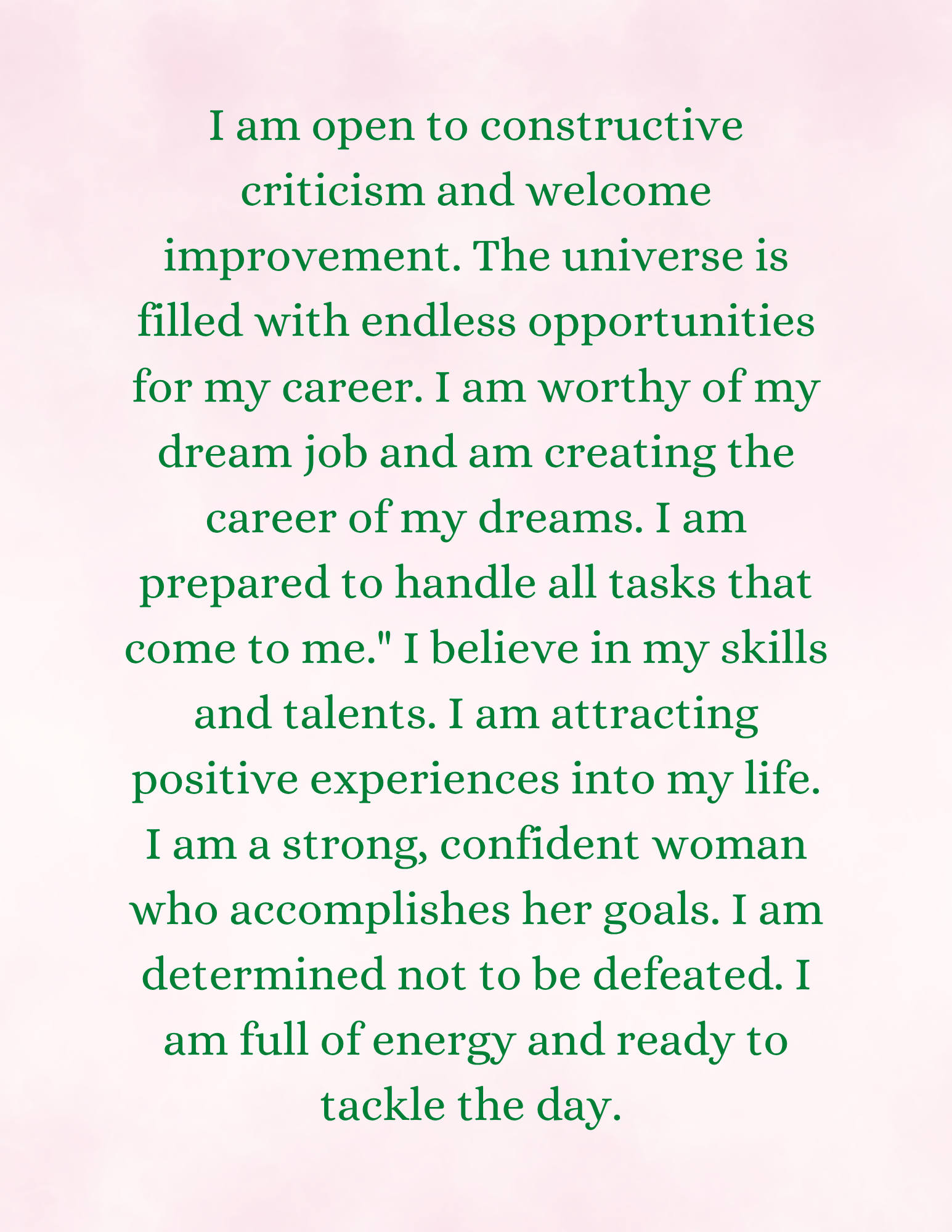 1000 Positive Affirmation for Women