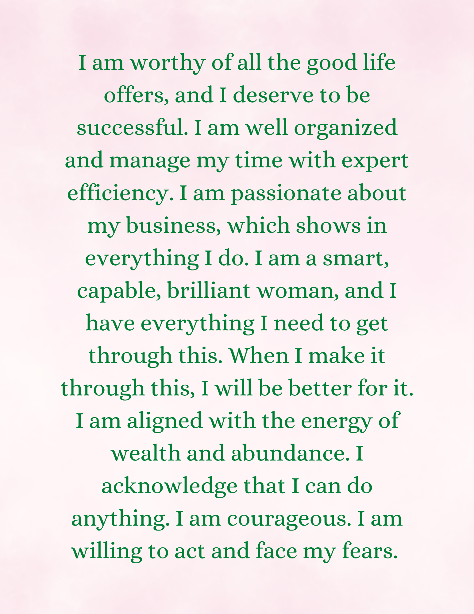 1000 Positive Affirmation for Women
