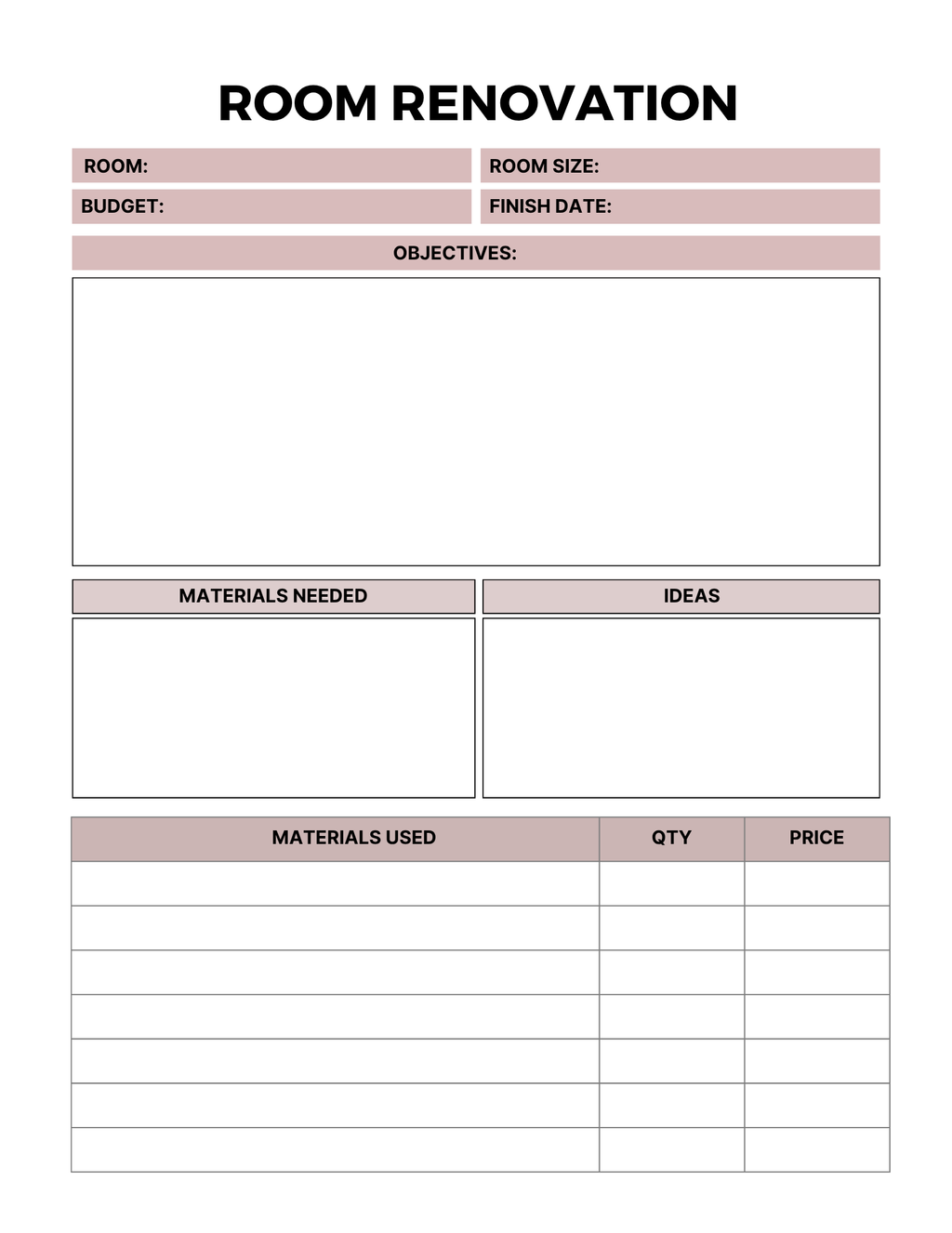 Home Maintenance Planner