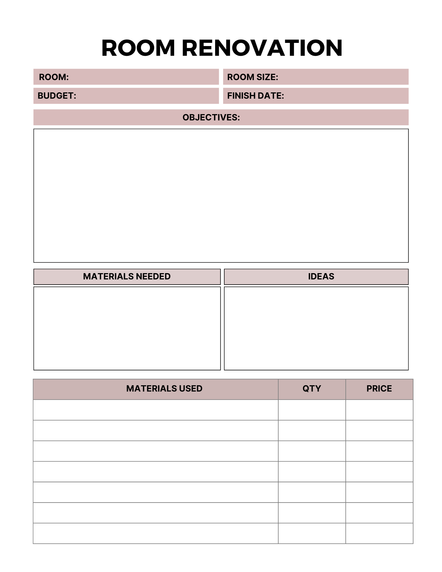 Home Maintenance Planner