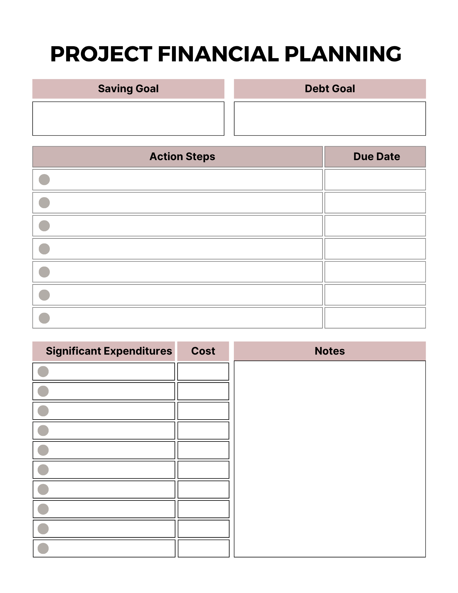 Home Maintenance Planner