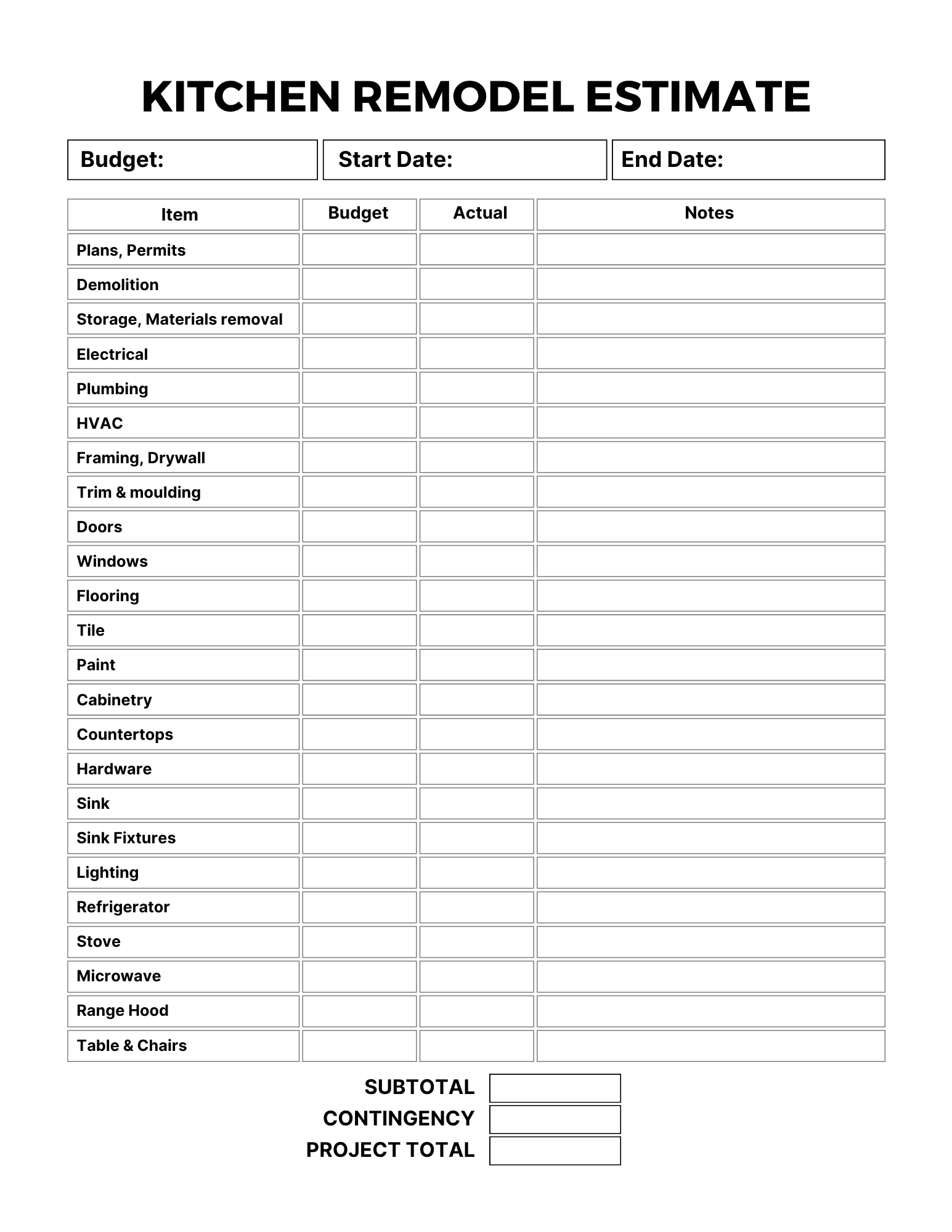 Home Maintenance Planner