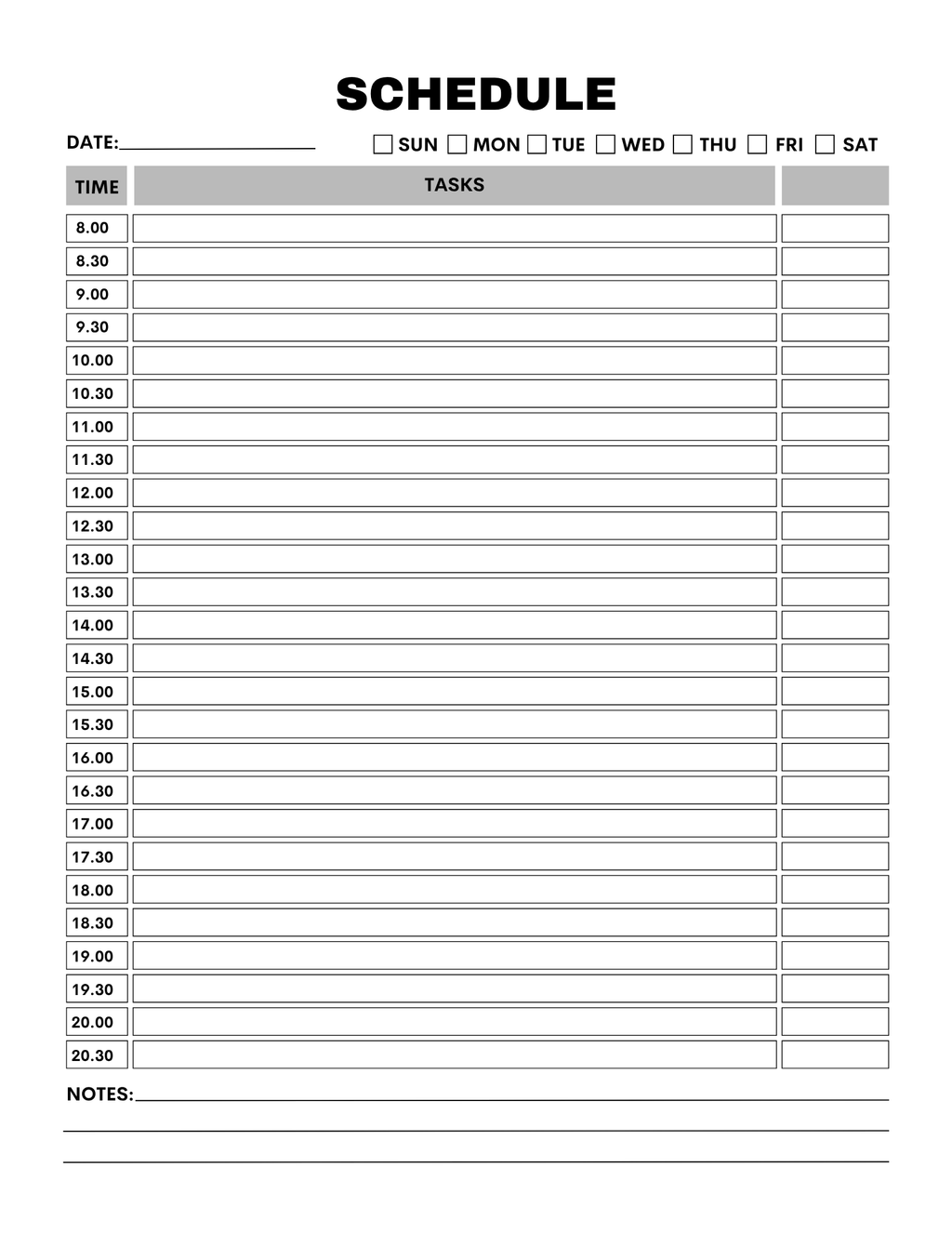 Office Tasks Planner